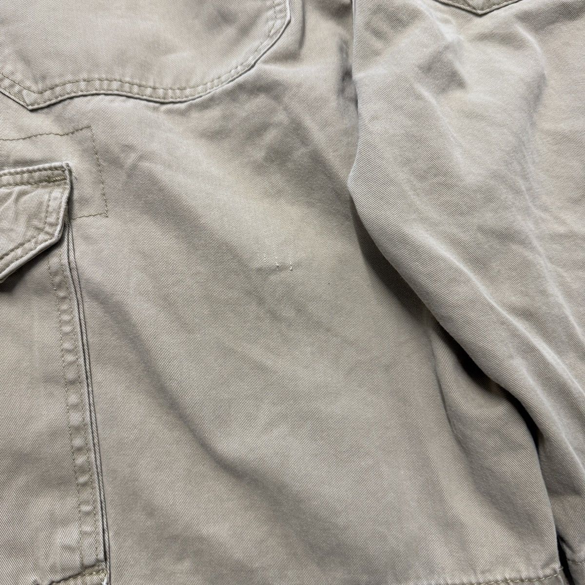 Wrangler Wrangler Baggy Wide Leg Cargo Cream Skater Shorts Mens W30 Size US 30 / EU 46 - 5 Thumbnail