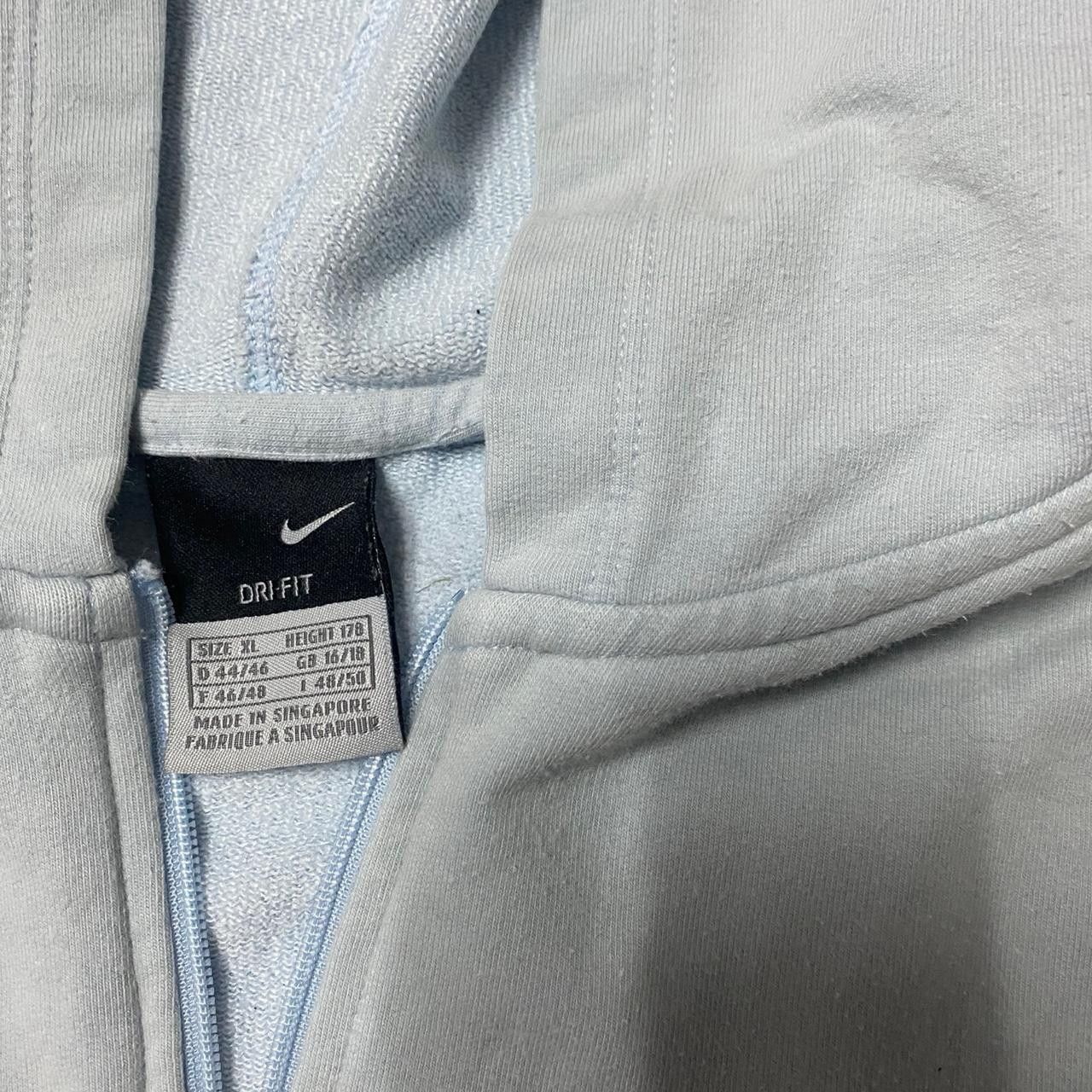 Nike Blue Nike zip-up hoodie Size US XL / EU 56 / 4 - 3 Thumbnail