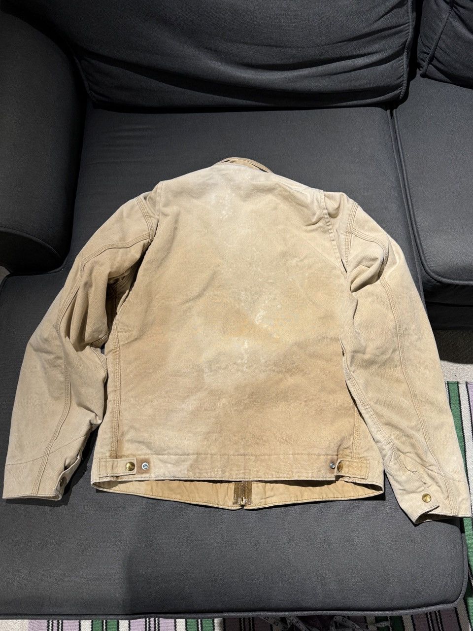 Carhartt Made in USA 6QLJ Detroit Jacket Size US XL / EU 56 / 4 - 2 Thumbnail