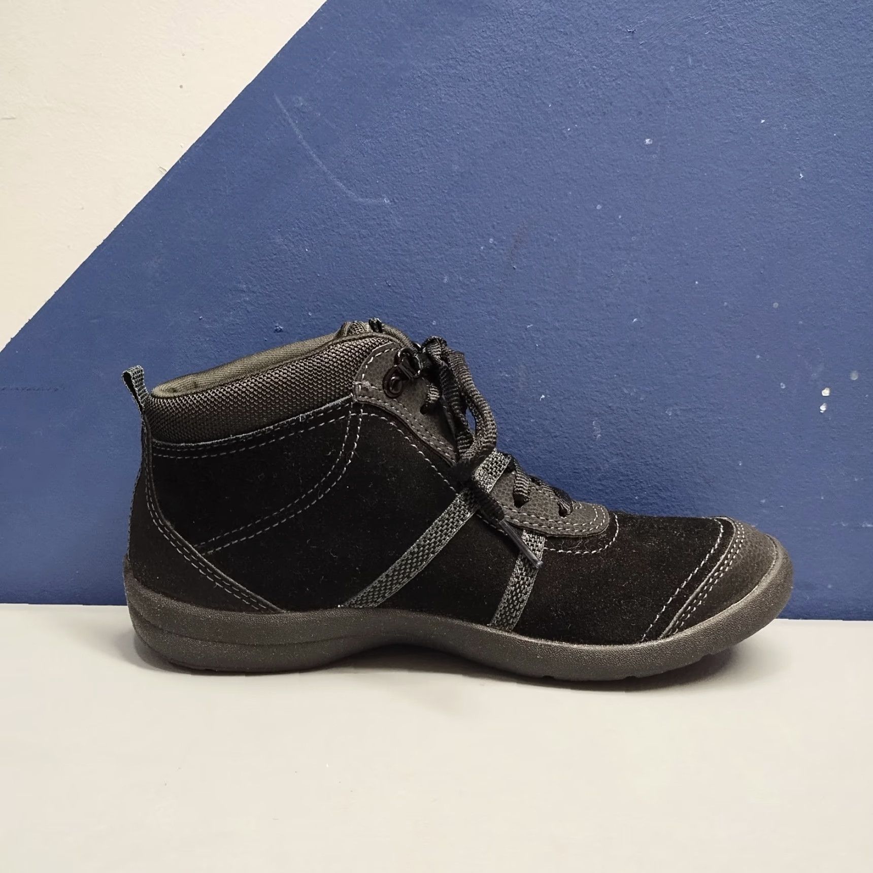 Vintage Explore 24 Eskirkside Mens Boot Leather Lace Up Black Size 6.5 New without box Size US 7 / EU 40 - 6 Thumbnail
