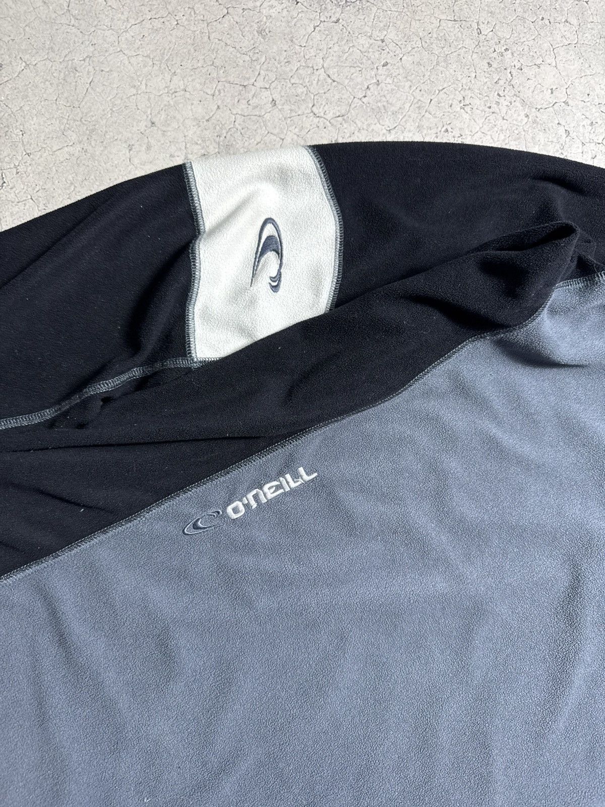 O'Neill Oneill Fleece Sweatshirt 1/4 Zip Big Logo Size L Vintage Size US L / EU 52-54 / 3 - 12 Thumbnail