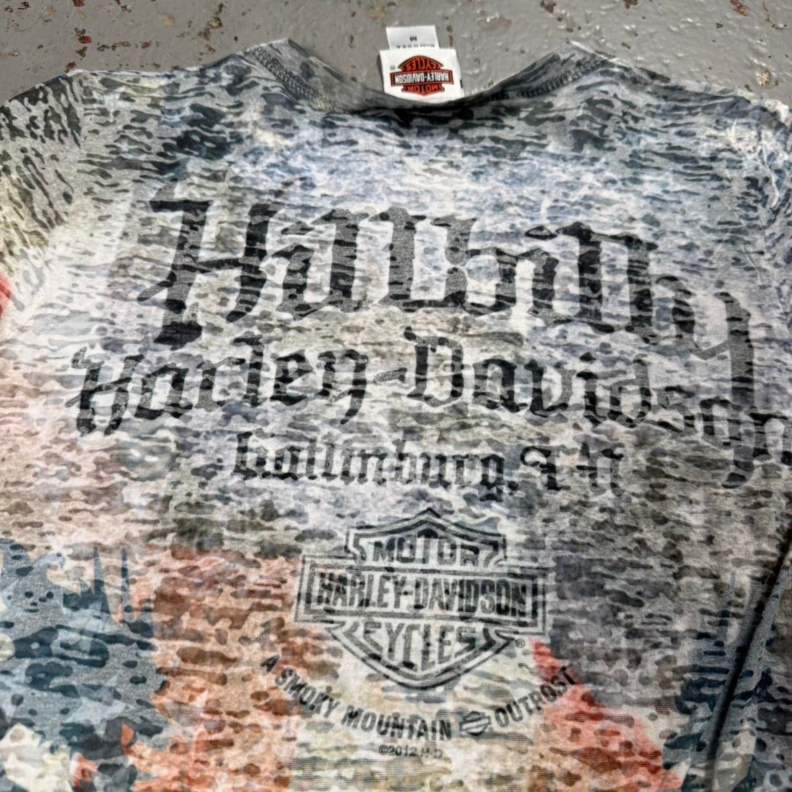 Harley Davidson Y2k insane transparent harley davidson graphic Tee Size M / US 6-8 / IT 42-44 - 5 Thumbnail