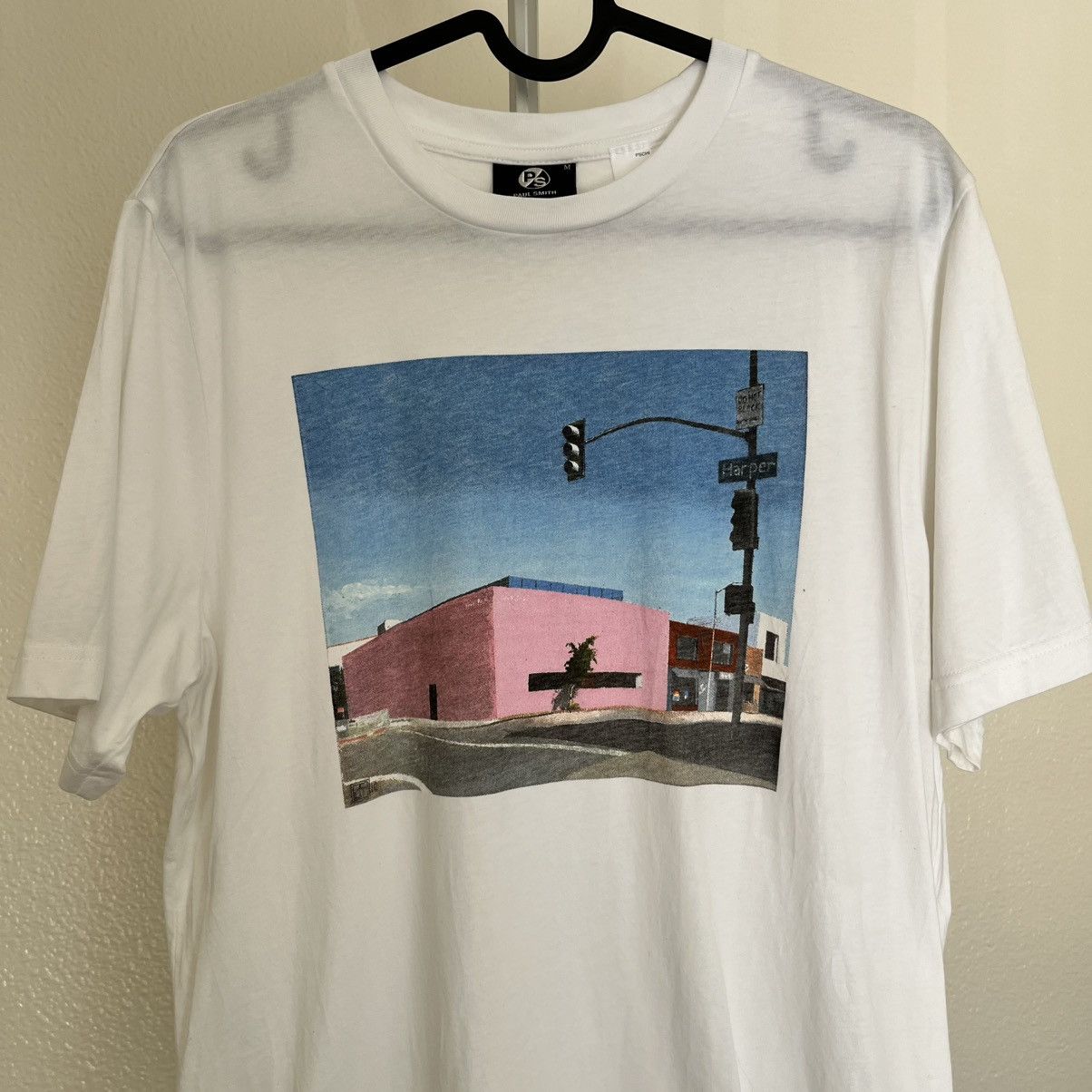 Designer × Paul Smith PS Paul Smith x John Tierney “The Pink Wall” T Shirt Size US M / EU 48-50 / 2 - 2 Thumbnail