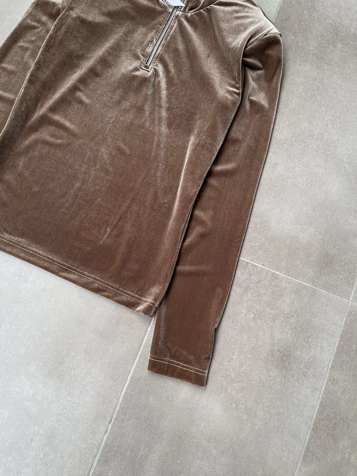 Han Kjobenhavn !DS! SS22 Han Kjobenhavn Half Zip Sharp Brown Long sleeve Size US M / EU 48-50 / 2 - 15 Thumbnail