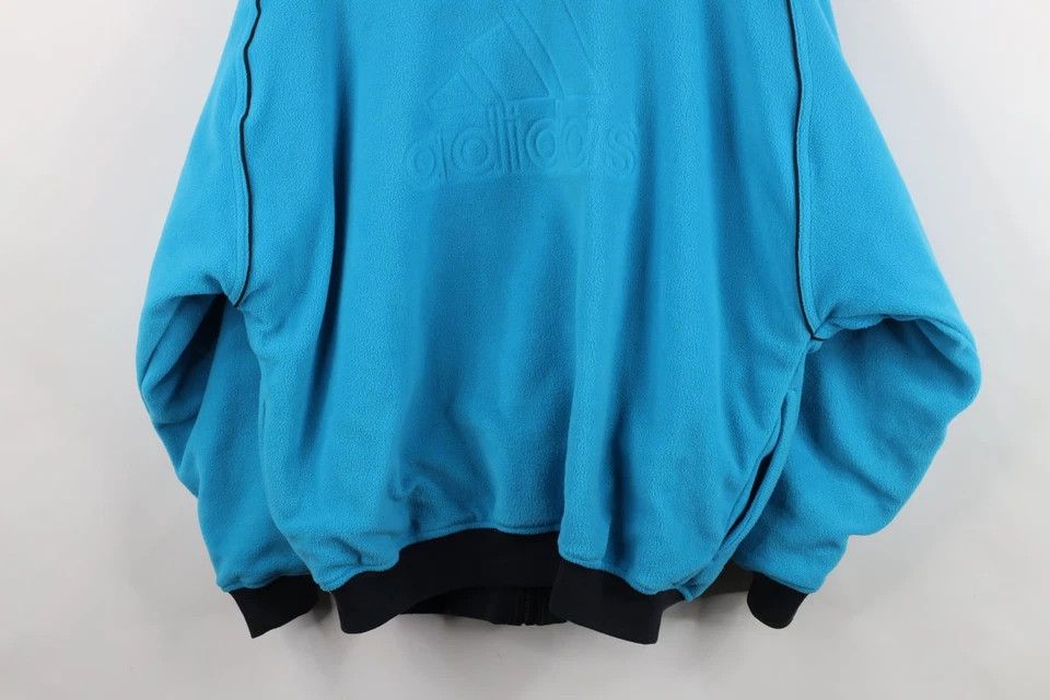 Adidas Vintage 90s Adidas Striped Reversible Bomber Jacket Size M / US 6-8 / IT 42-44 - 16 Thumbnail