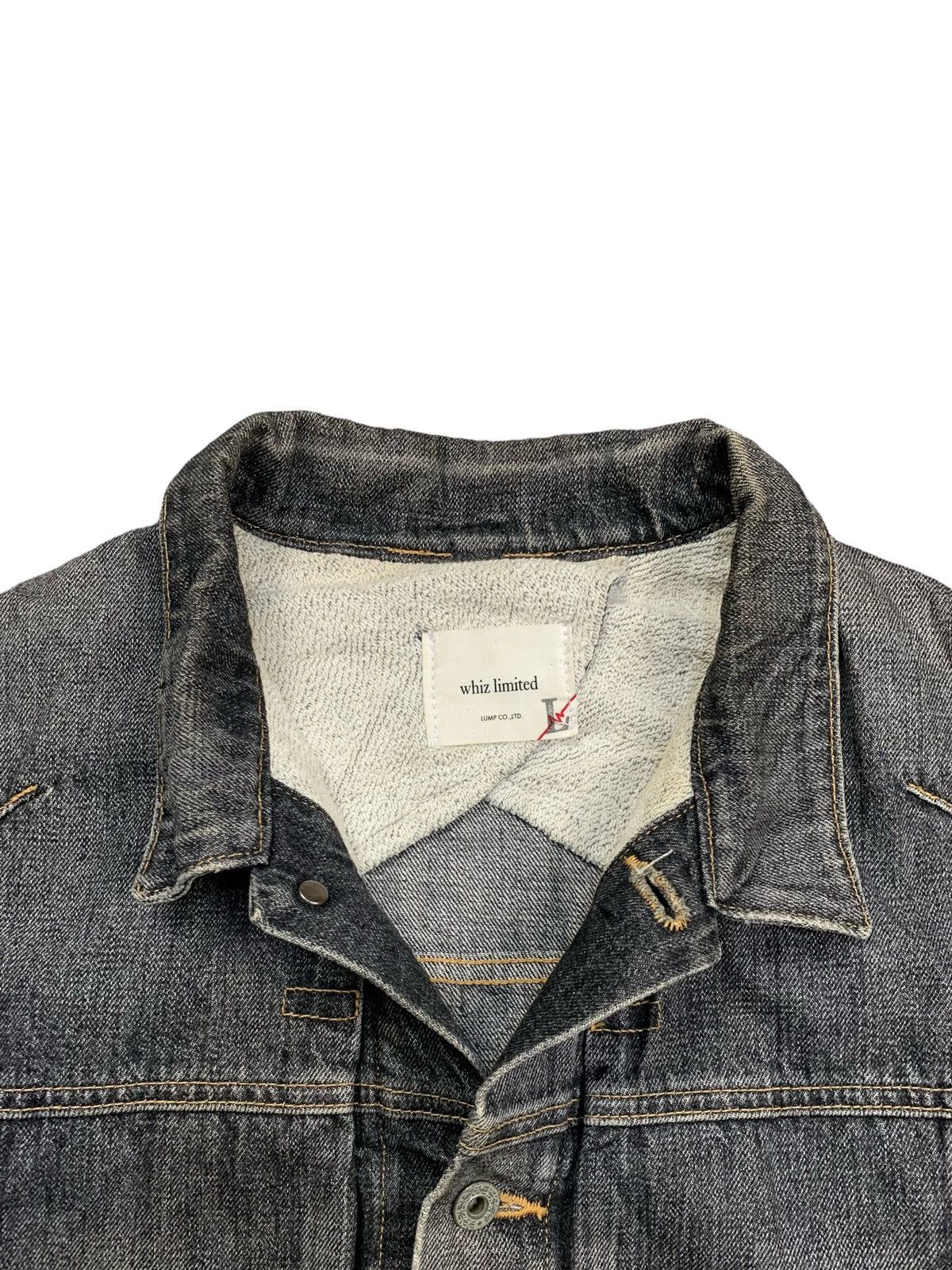 20471120 2000s Whiz Limited - Paneled Denim Jacket Size US L / EU 52-54 / 3 - 10 Thumbnail