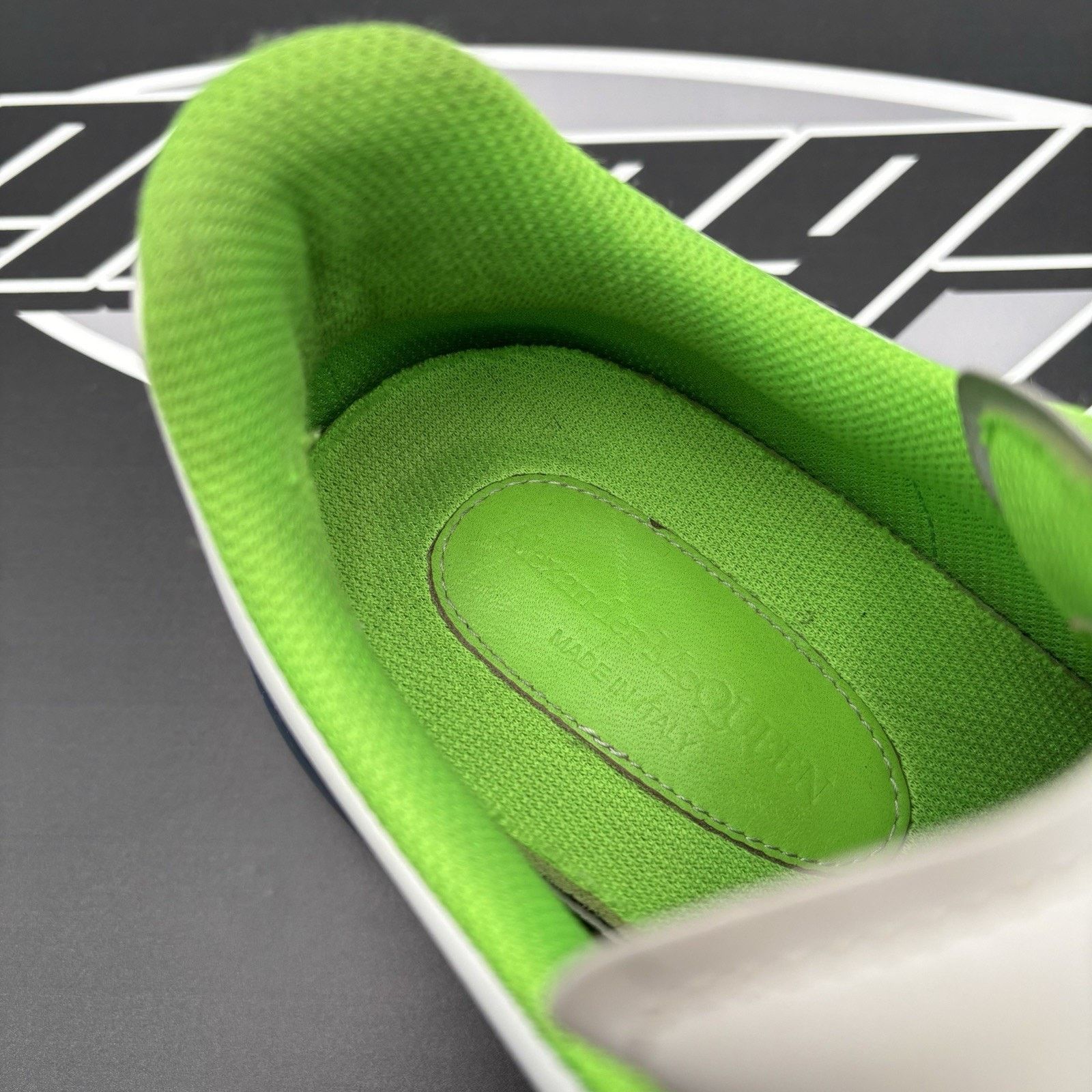 Alexander McQueen Alexander McQueen ' Transparent Sole White, Lime ' Size US 12 / EU 45 - 16 Thumbnail