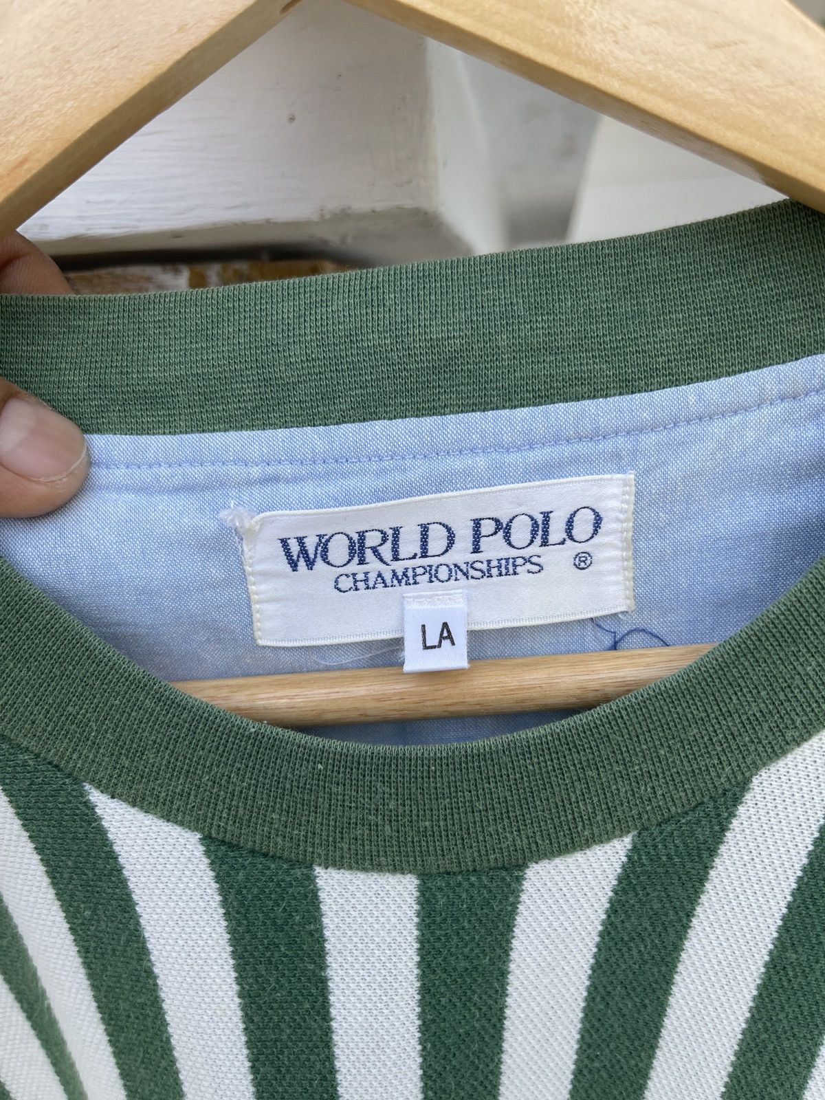 Ralph Lauren Last Drop🔥Vtg POLO RALPH LAUREN World Polo Championship Tee Size US M / EU 48-50 / 2 - 5 Thumbnail