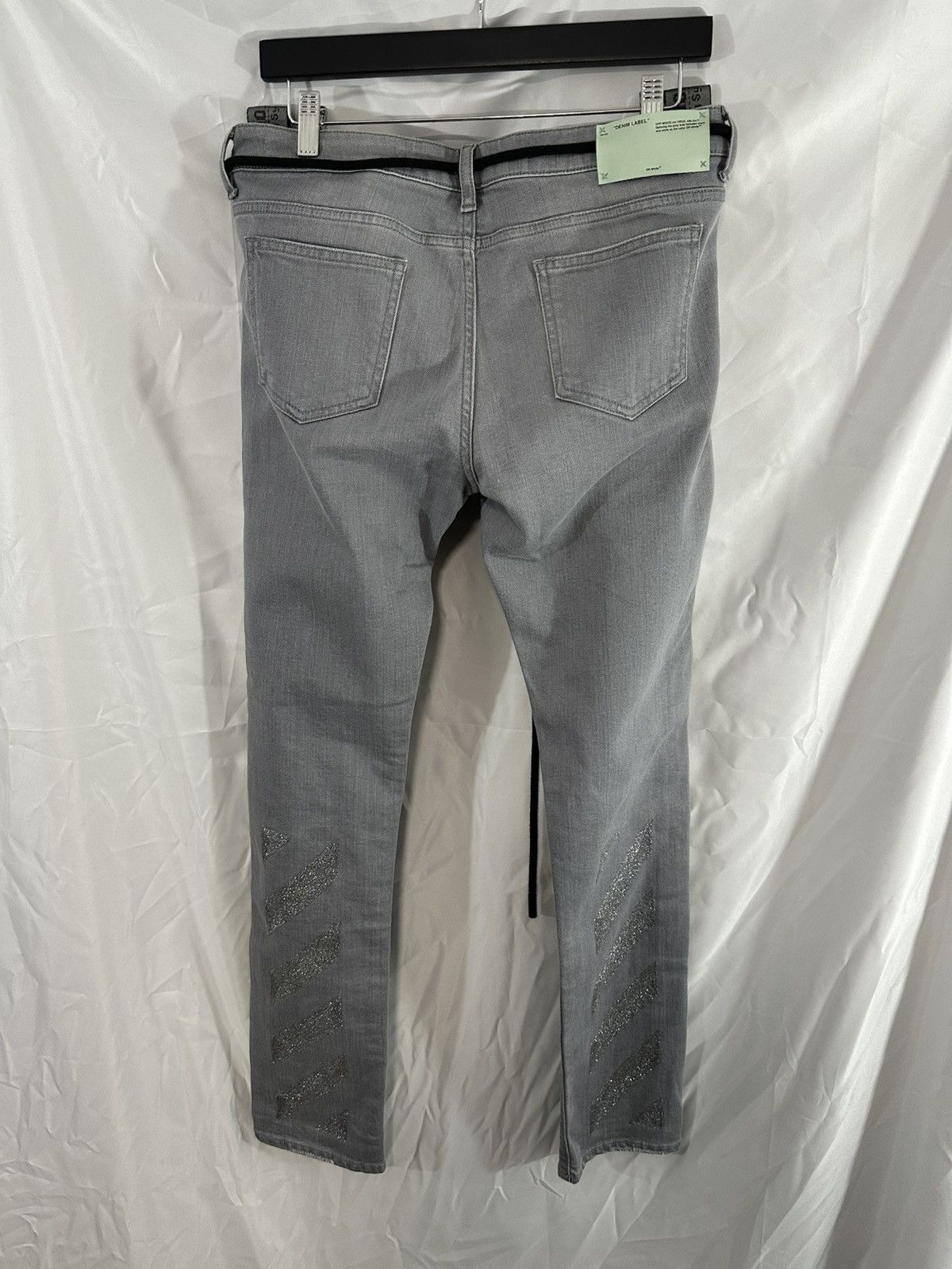 Off-White Off-White denim Silver Size US 31 - 13 Thumbnail