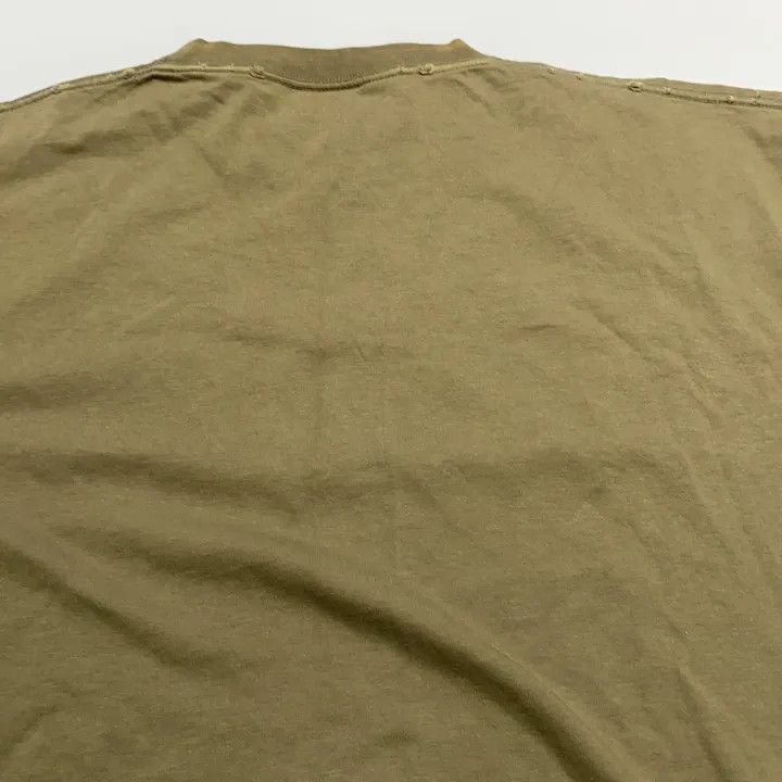Balenciaga Balenciaga SS23 Distressed Logo Print T-Shirt 0079-2507 Size US XS / EU 42 / 0 - 4 Thumbnail