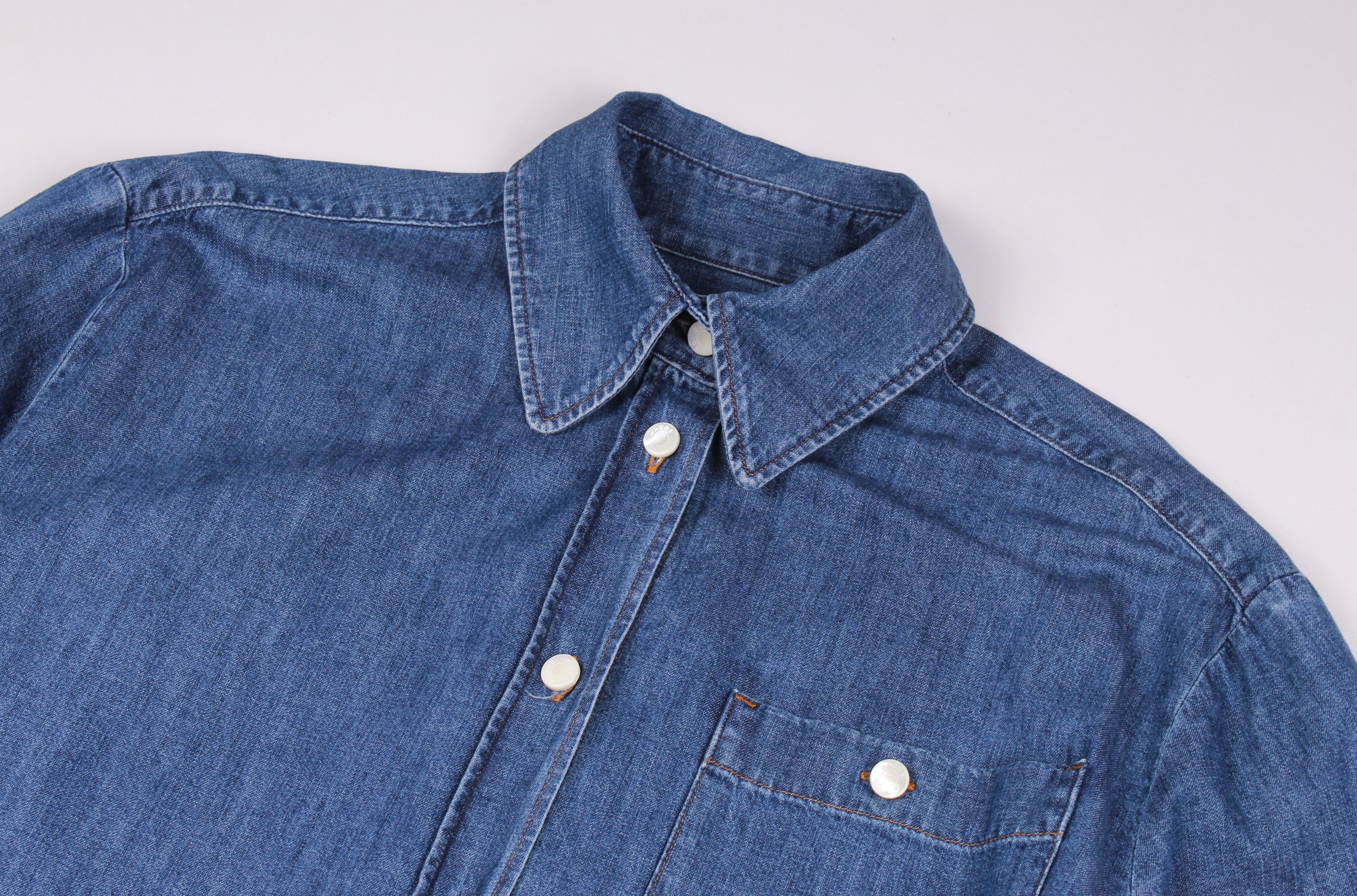 Jacob Cohen Jacob Cohen Denim Oversize Shirt Dress Size M / US 6-8 / IT 42-44 - 6 Thumbnail