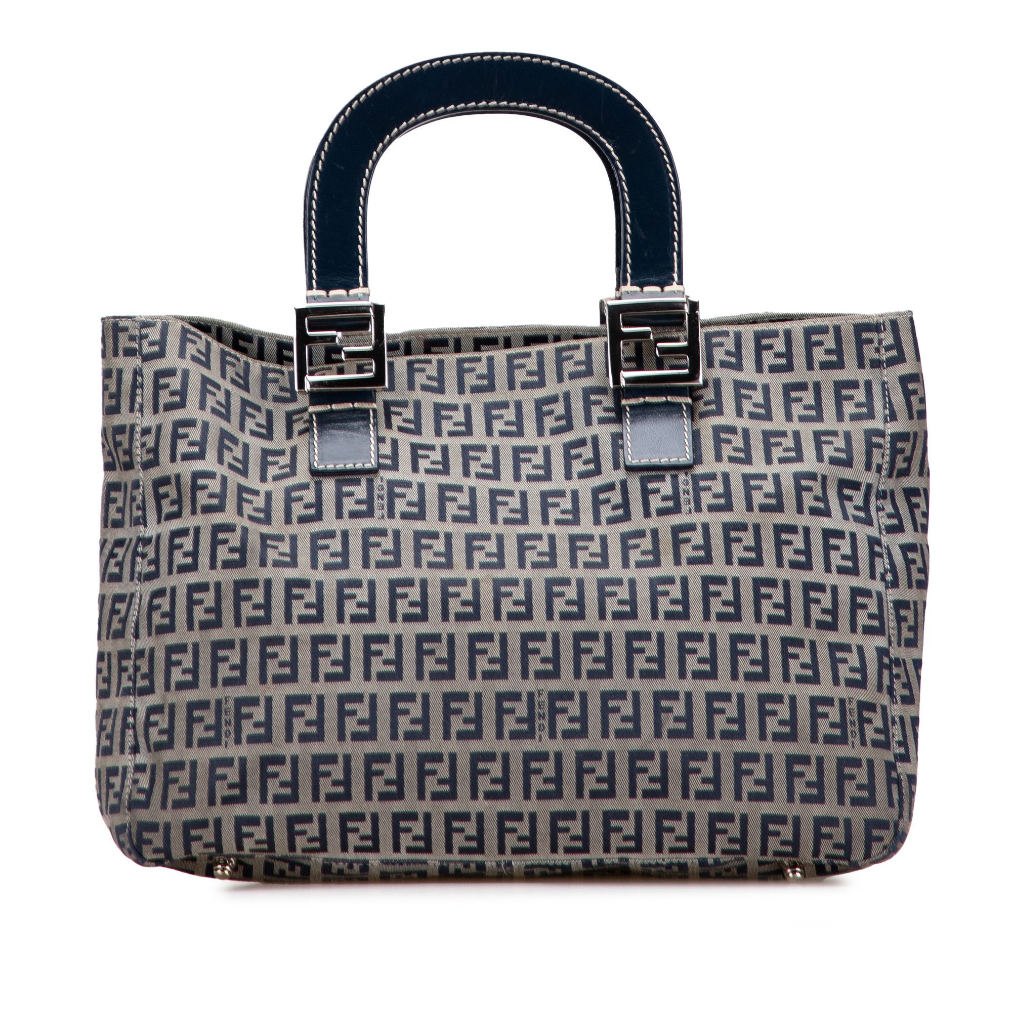 Fendi Fendi Small Zucchino Canvas Twins Tote Size ONE SIZE - 1 Thumbnail