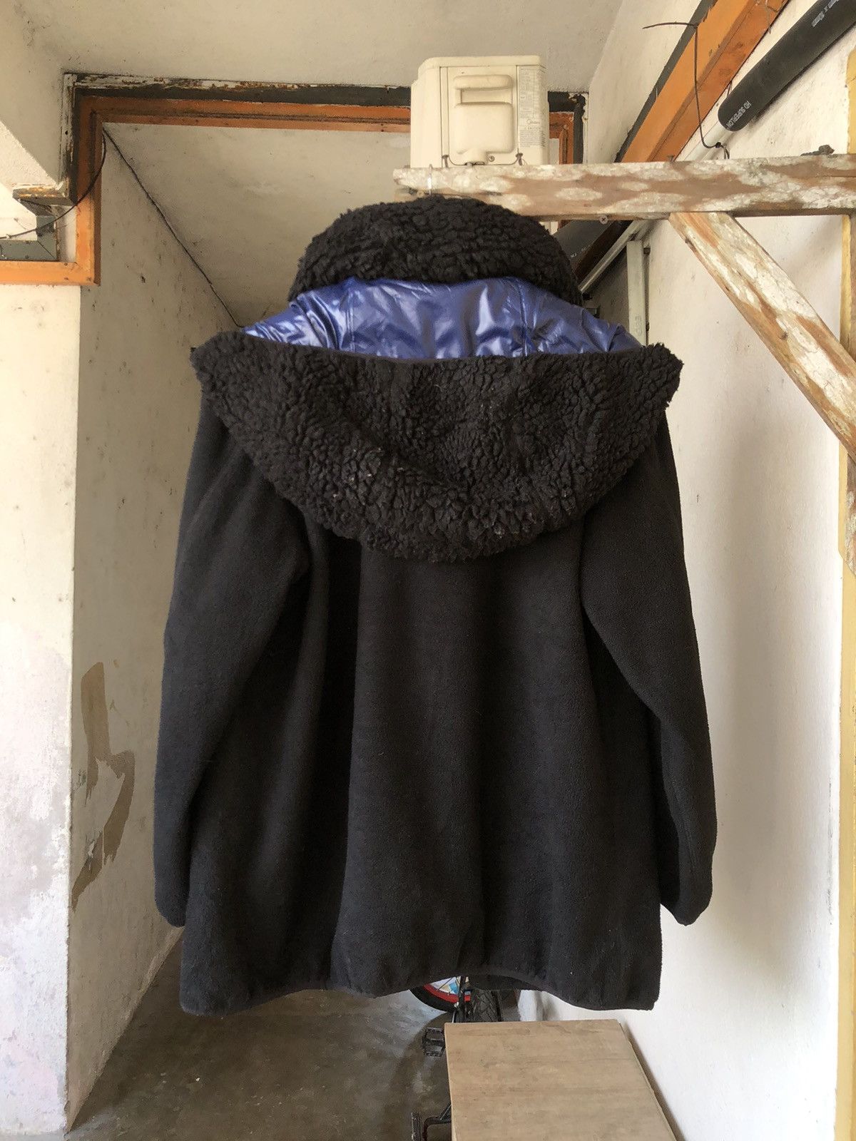 Issey Miyake Nice🥷Mercibeaucoup by Issey Miyake Big Hoodie Fleece Jacket Size L / US 10 / IT 46 - 3 Thumbnail