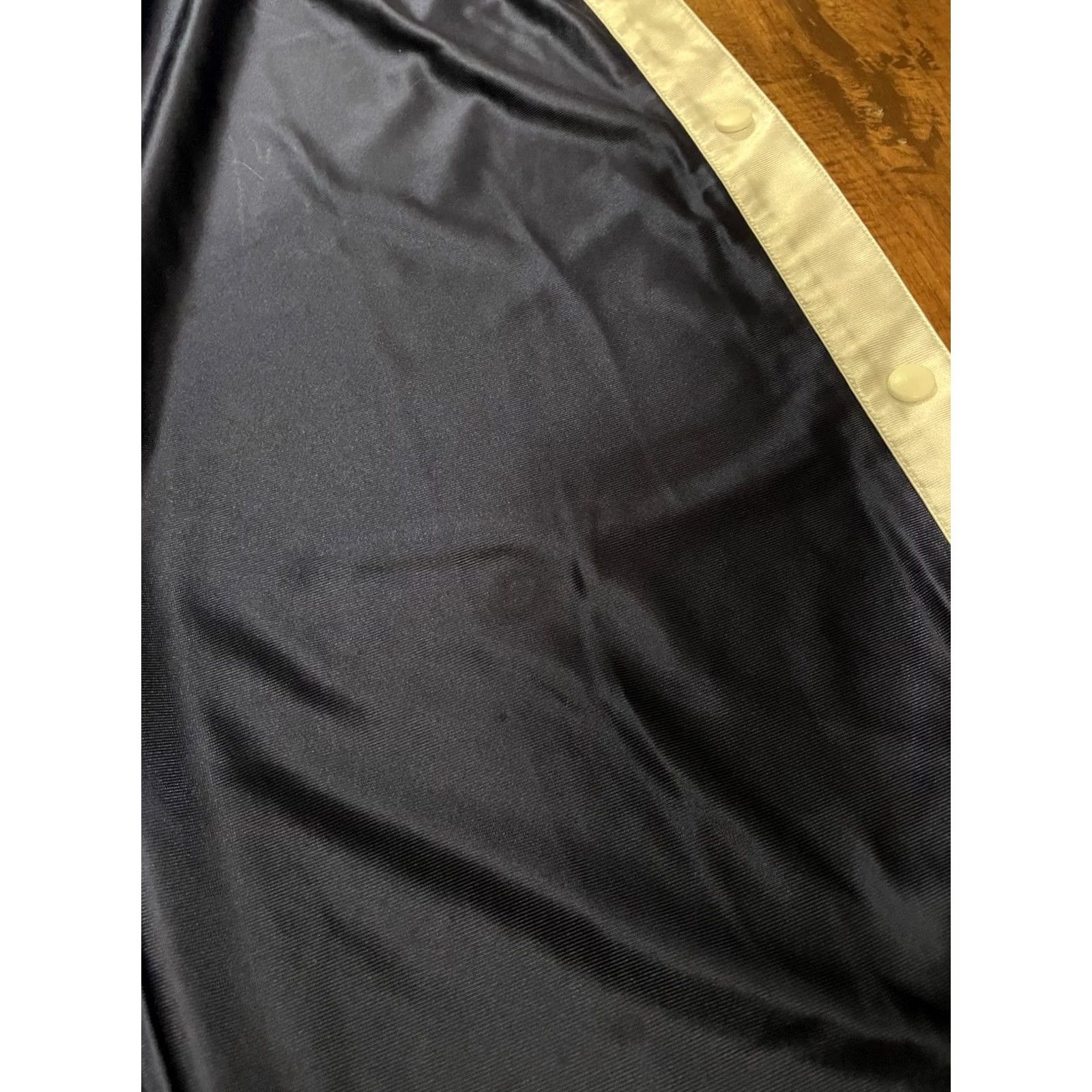 Nike Vtg Team Nike Basketball Snap Pants Blue White Button Break Away Size XL (F596) Size US 36 / EU 52 - 4 Thumbnail