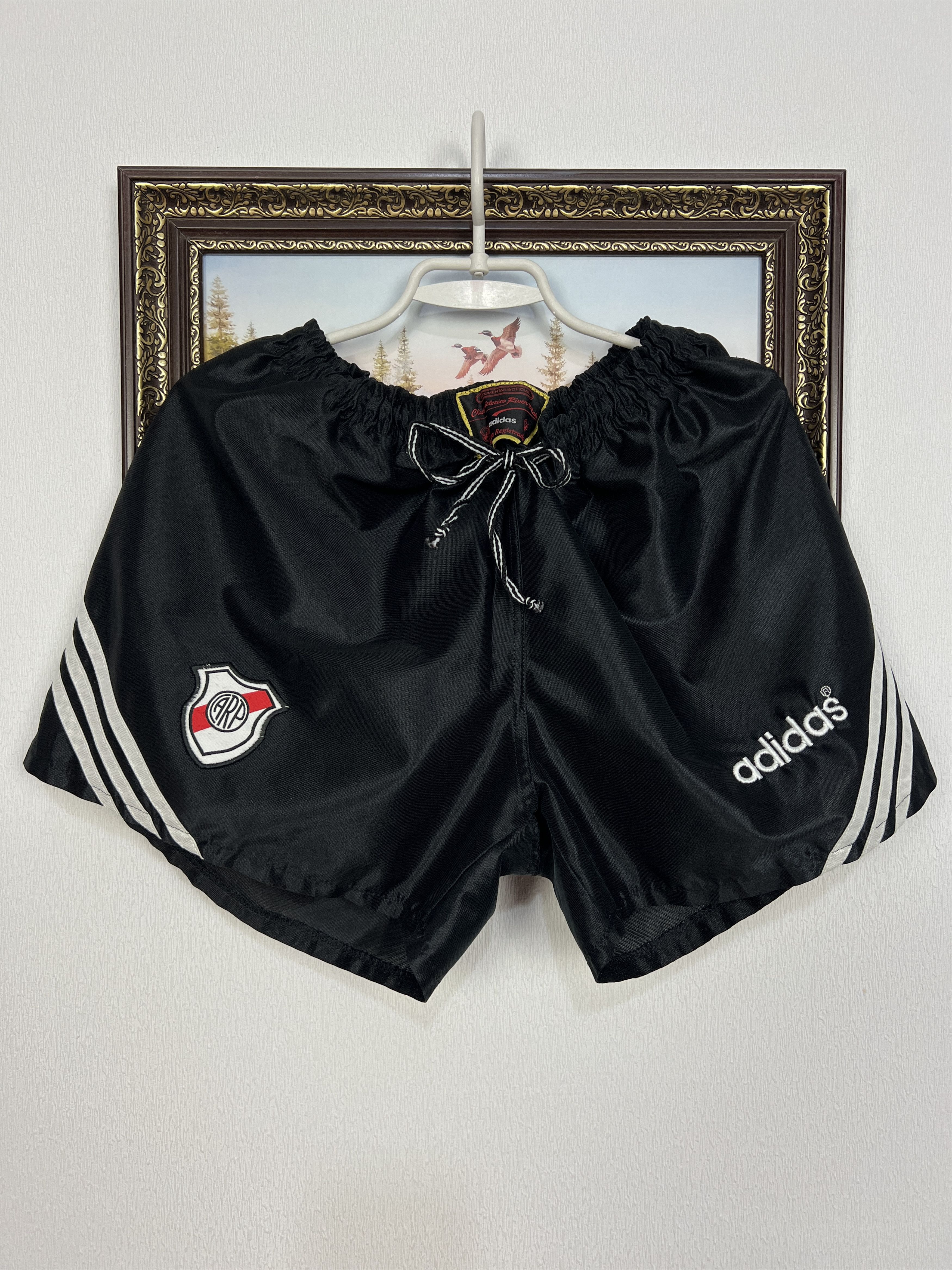 Adidas Vintage 90's River Plate Football Shorts Soccer Athletic Size US 34 / EU 50 - 1 Thumbnail