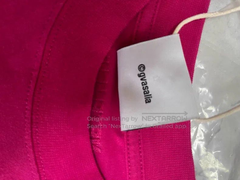 Vetements VETEMENTS Gradient Pink Letter Short Sleeve Size US XS / EU 42 / 0 - 4 Thumbnail