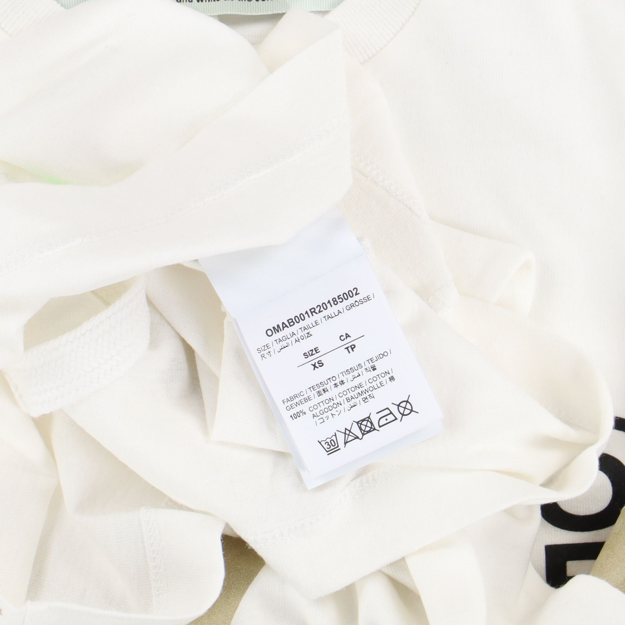 Off-White White Tape Arrows Long Sleeve T-Shirt Size US XS / EU 42 / 0 - 6 Thumbnail