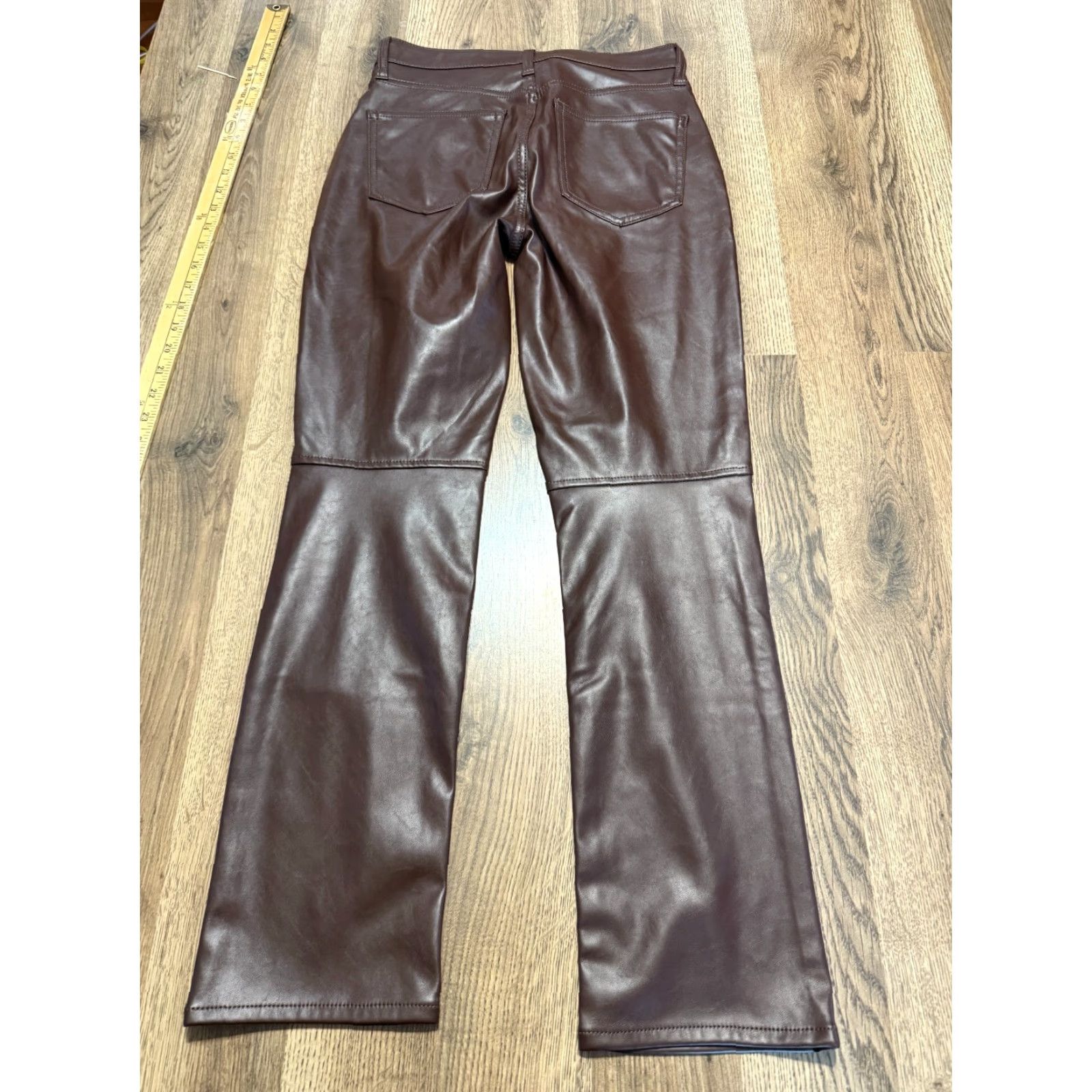 Gap GAP Pants Women's 4R Brown Slim High Rise Chino Vintage N/A Regular 27in Inseam 27in Size 27" / US 4 / IT 40 - 2 Thumbnail