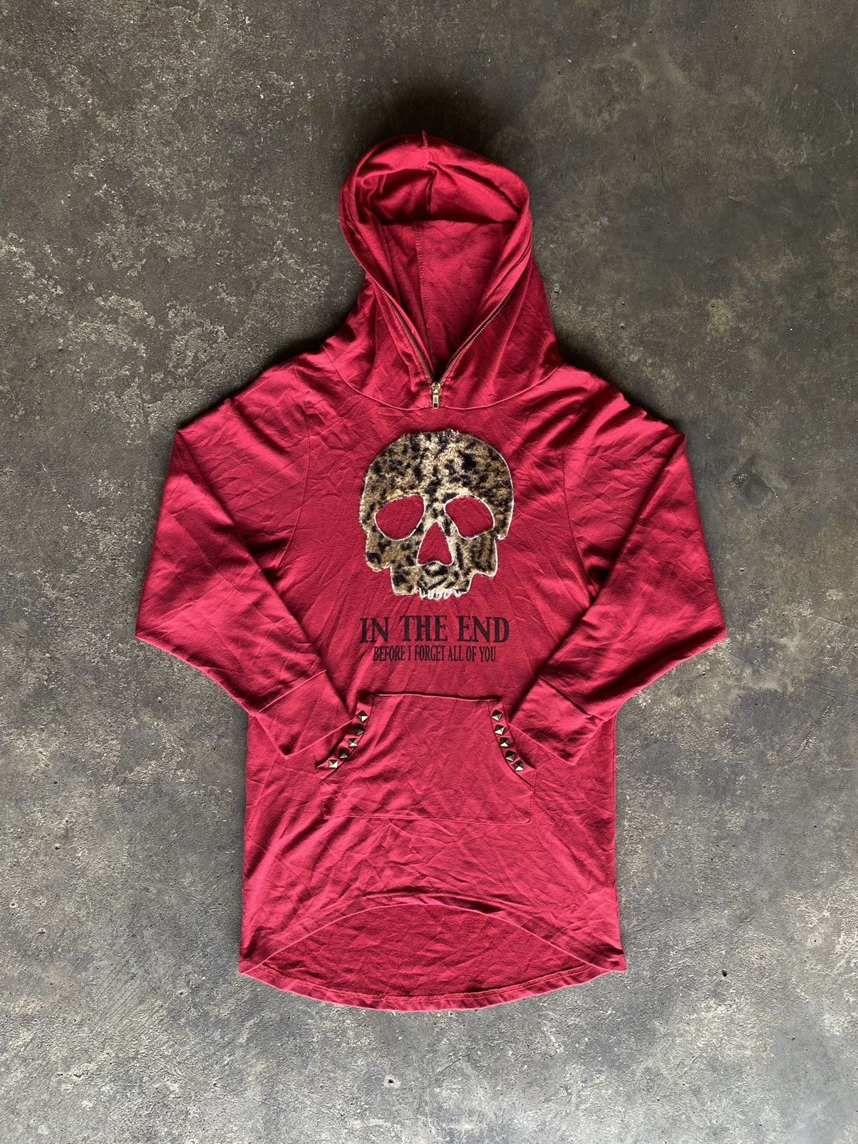 Hysteric Glamour AVIRON IFSIXWASNINE SKULL HOODIE Size US M / EU 48-50 / 2 - 1 Thumbnail