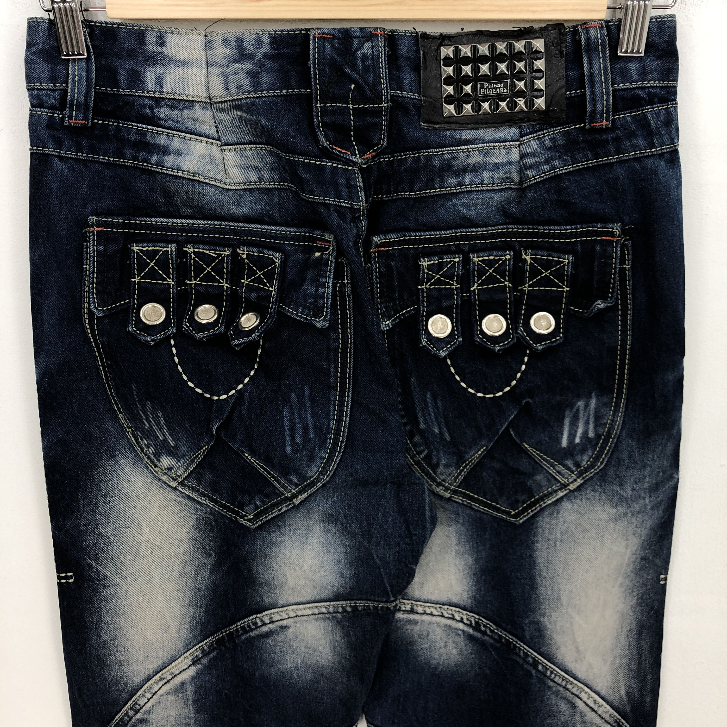 Japanese Brand Vintage Japanese Jeans Multi Pocket Denim Riders Pants Size US 30 / EU 46 - 4 Thumbnail