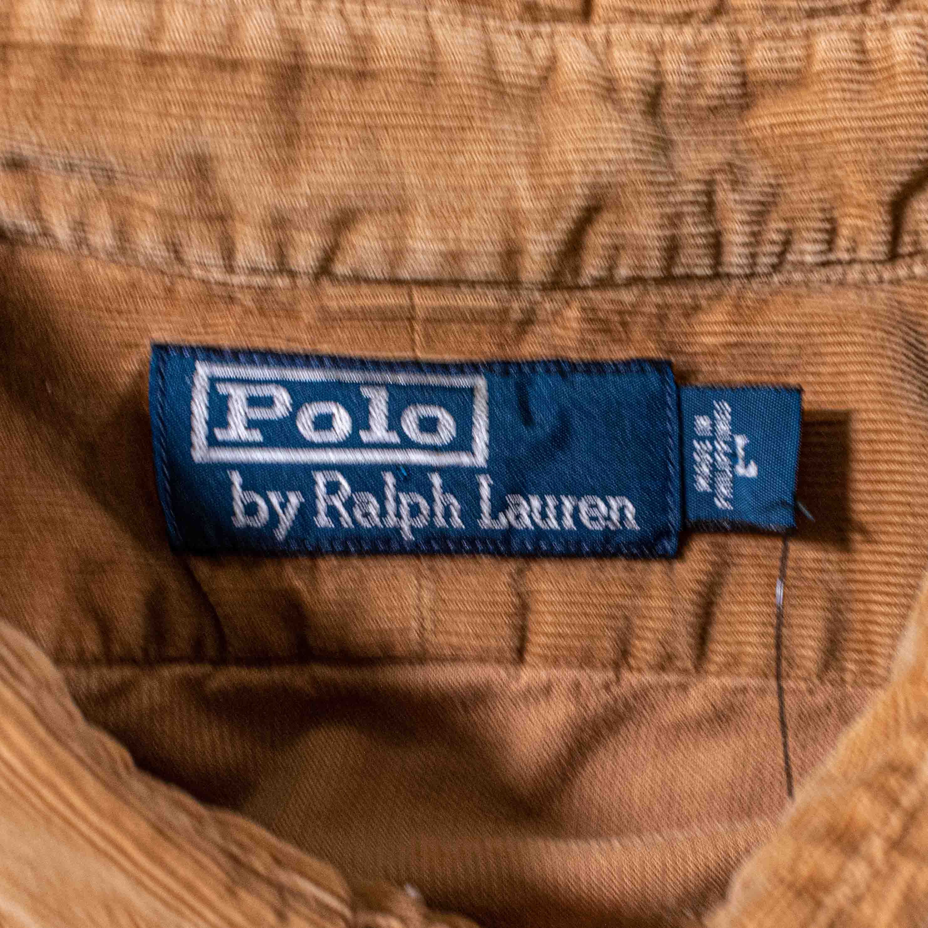 Polo Ralph Lauren Polo Ralph Lauren Corduroy Utility Field Shirt Y2K Work Size US L / EU 52-54 / 3 - 8 Thumbnail