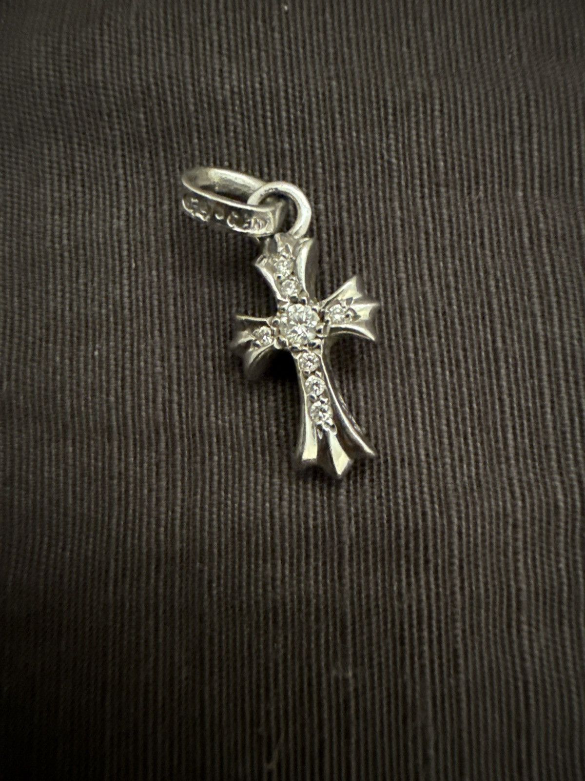 Chrome Hearts Chrome Hearts White Gold Diamond Pave Baby Fat Size ONE SIZE - 1 Thumbnail