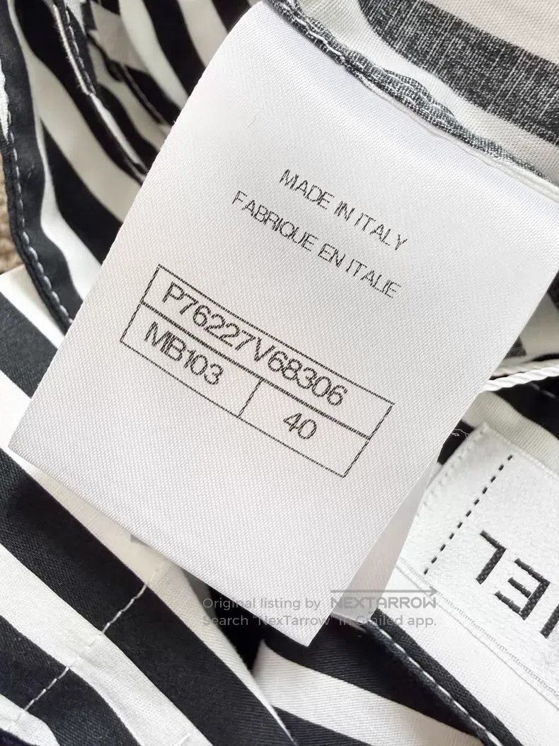 Chanel Chanel 24M Coco beach series black and white color block s Size 42" / US 20 - 5 Thumbnail