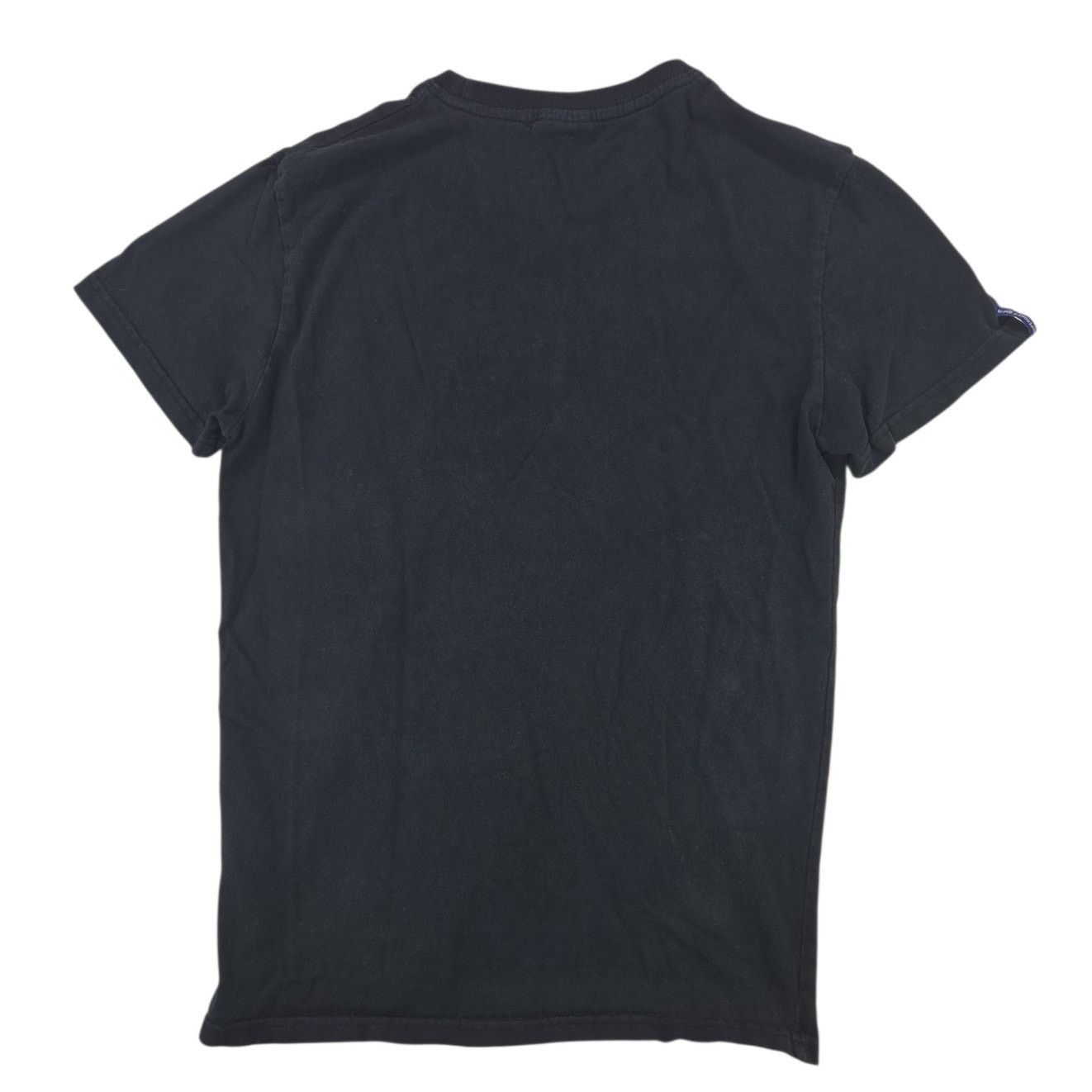 Superdry SuperDry | Black T-shirt with Fuzzy Wuzzy Logo | Size Small Size US S / EU 44-46 / 1 - 5 Thumbnail