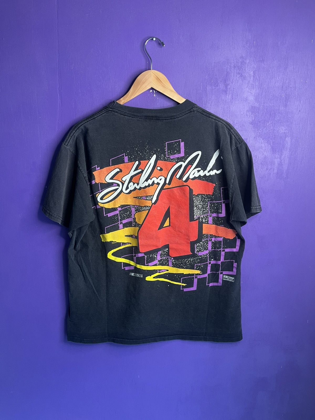 NASCAR × Vintage Vintage 90s Sterling Martin Kodak NASCAR t-shirt Size US L / EU 52-54 / 3 - 2 Thumbnail