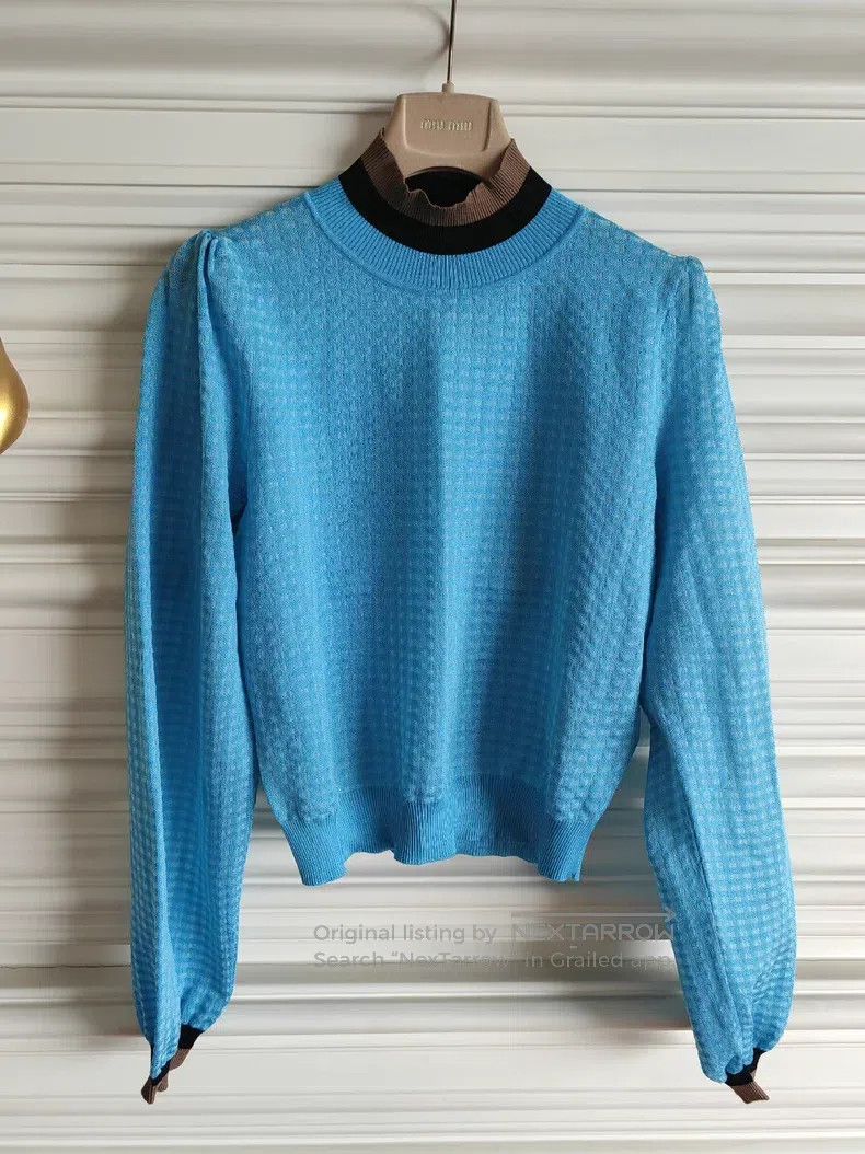Fendi Fendi Knitted Long-Sleeve Top Size XS / US 0-2 / IT 36-38 - 1 Thumbnail
