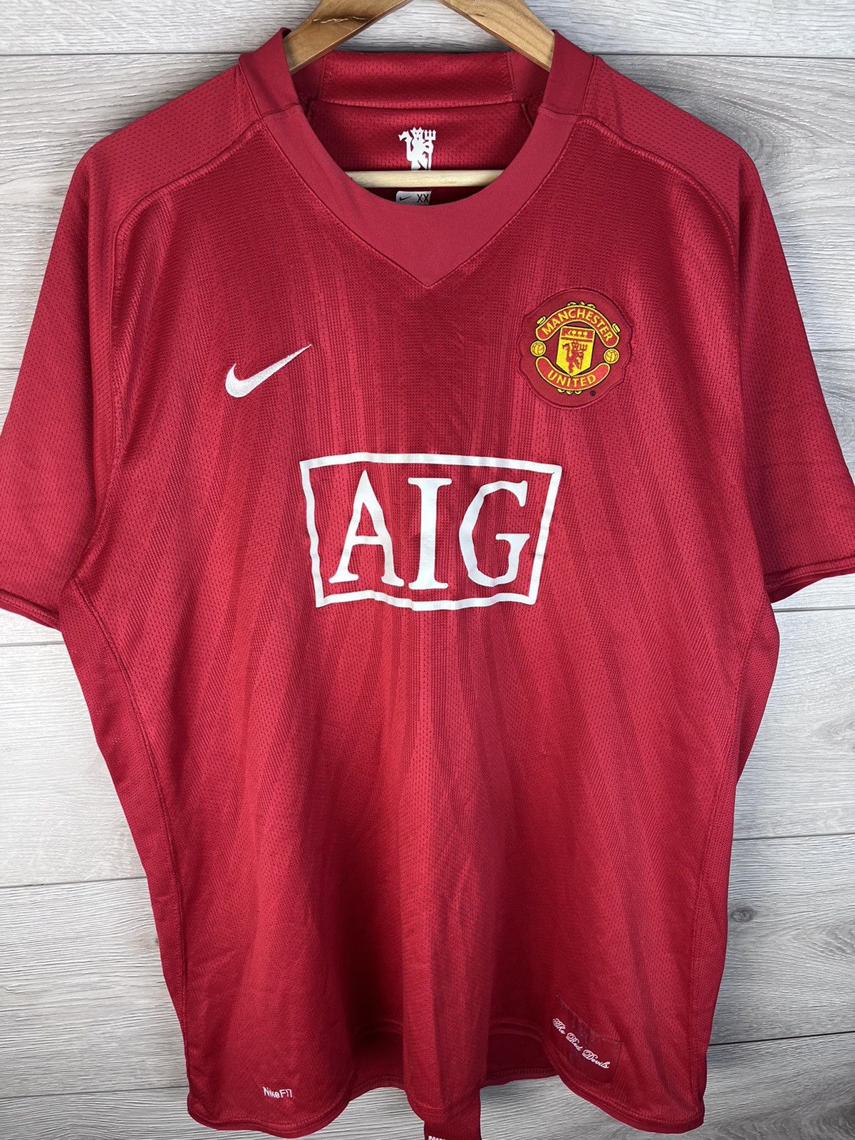 Nike Men football T-shirt Nike Fc Manchester United size 2xl Size US XXL / EU 58 / 5 - 3 Thumbnail
