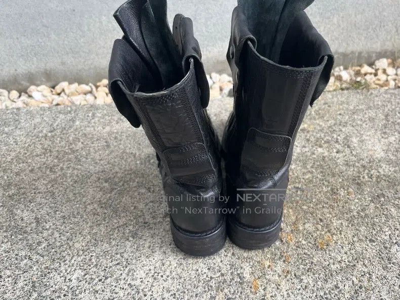 Ann Demeulemeester Ann Demeulemeester 39 calfskin strap-on boots Size US 8.5 / IT 38.5 - 3 Thumbnail