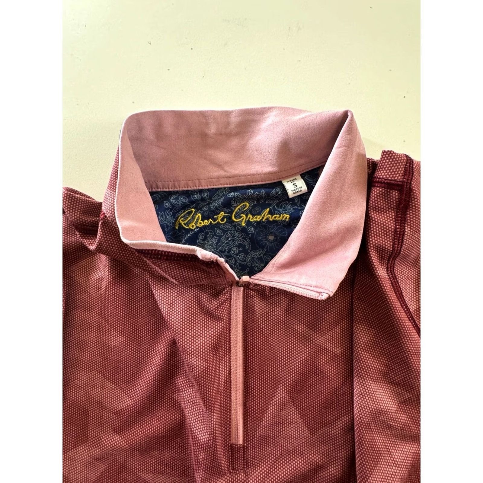 Robert Graham Robert Graham Sweater Geometric Zip Small S Men Sharp Color Size US S / EU 44-46 / 1 - 7 Thumbnail