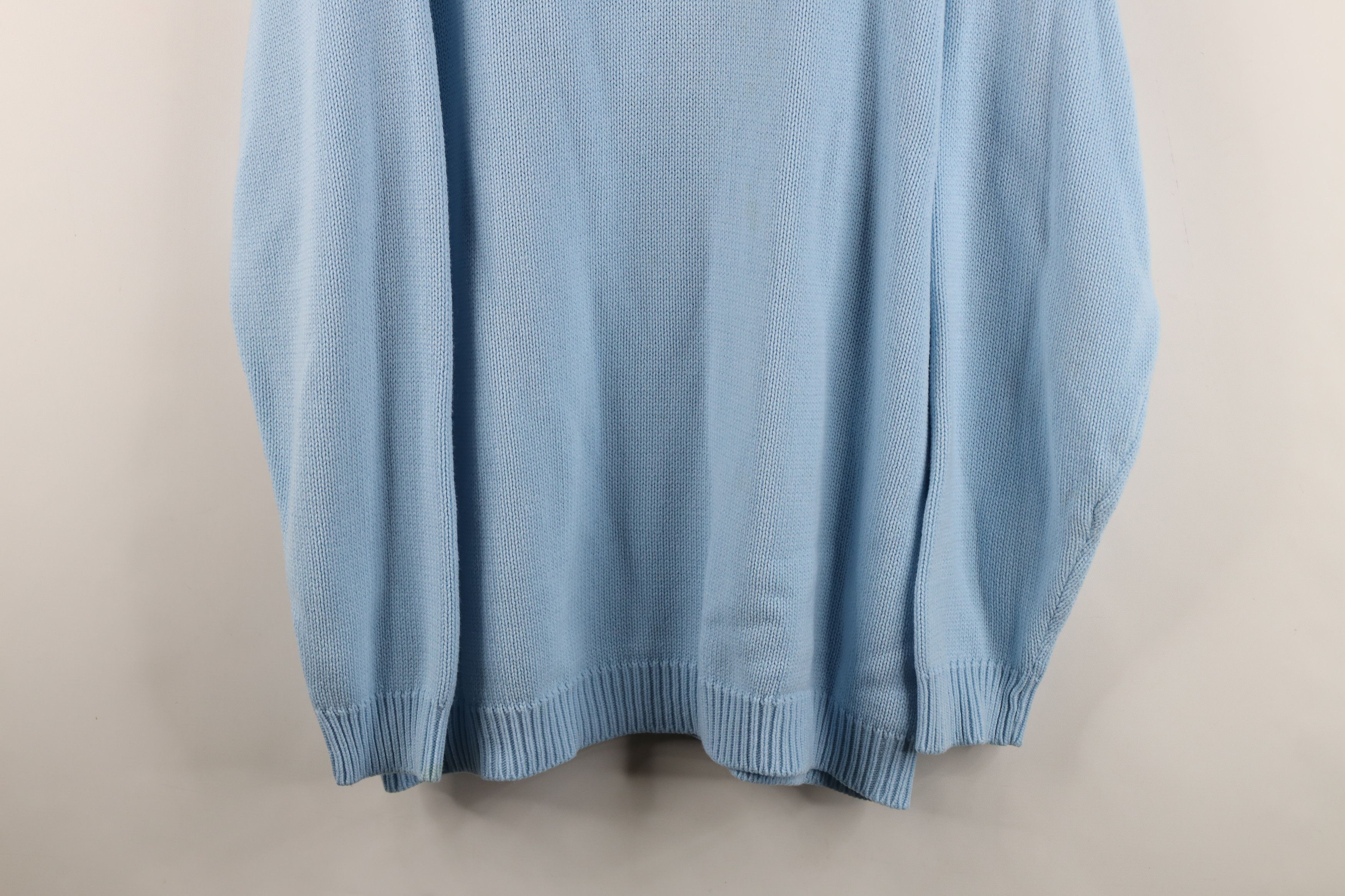 Southpole Vintage 90s Y2K Southpole Ribbed Knit Mock Neck Sweater Size US L / EU 52-54 / 3 - 3 Thumbnail