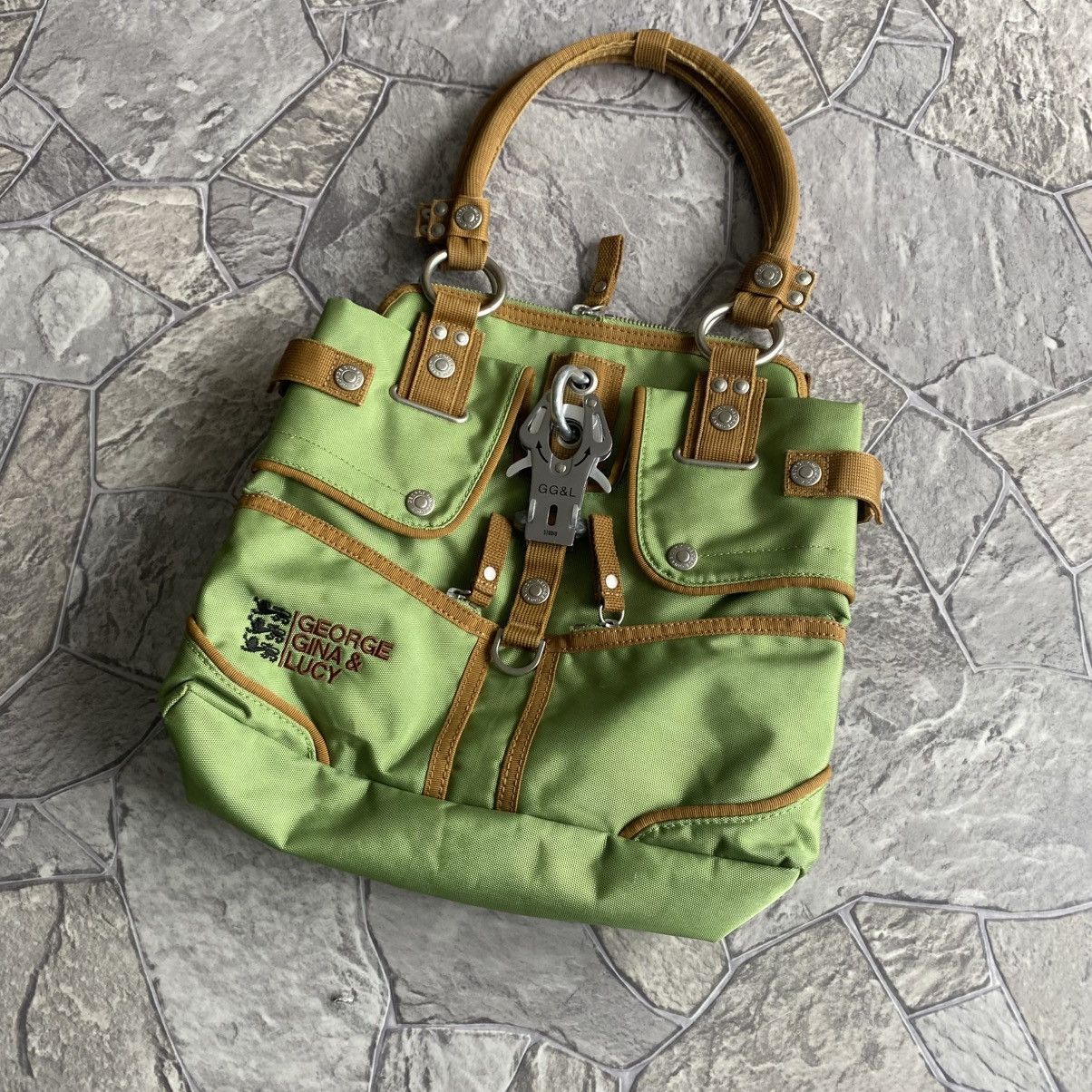 Japanese Brand George Gina & Lucy Bag GGL Alyx Style Vintage Y2k AvantGarde Size ONE SIZE - 2 Thumbnail