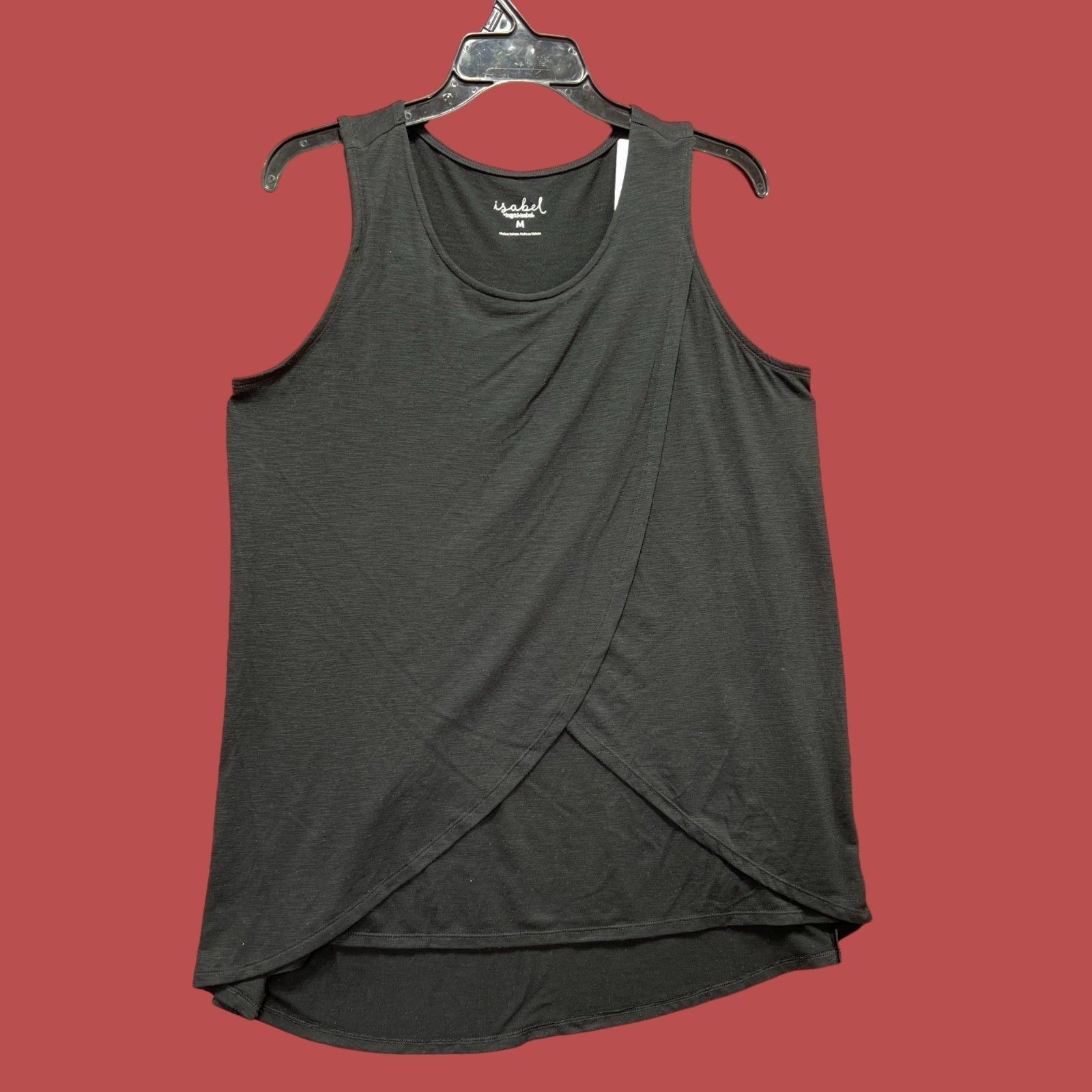 Other Ingrid + Isabel - Women's Sleeveless Wrap Blouse - Black - M Size M / US 6-8 / IT 42-44 - 14 Thumbnail