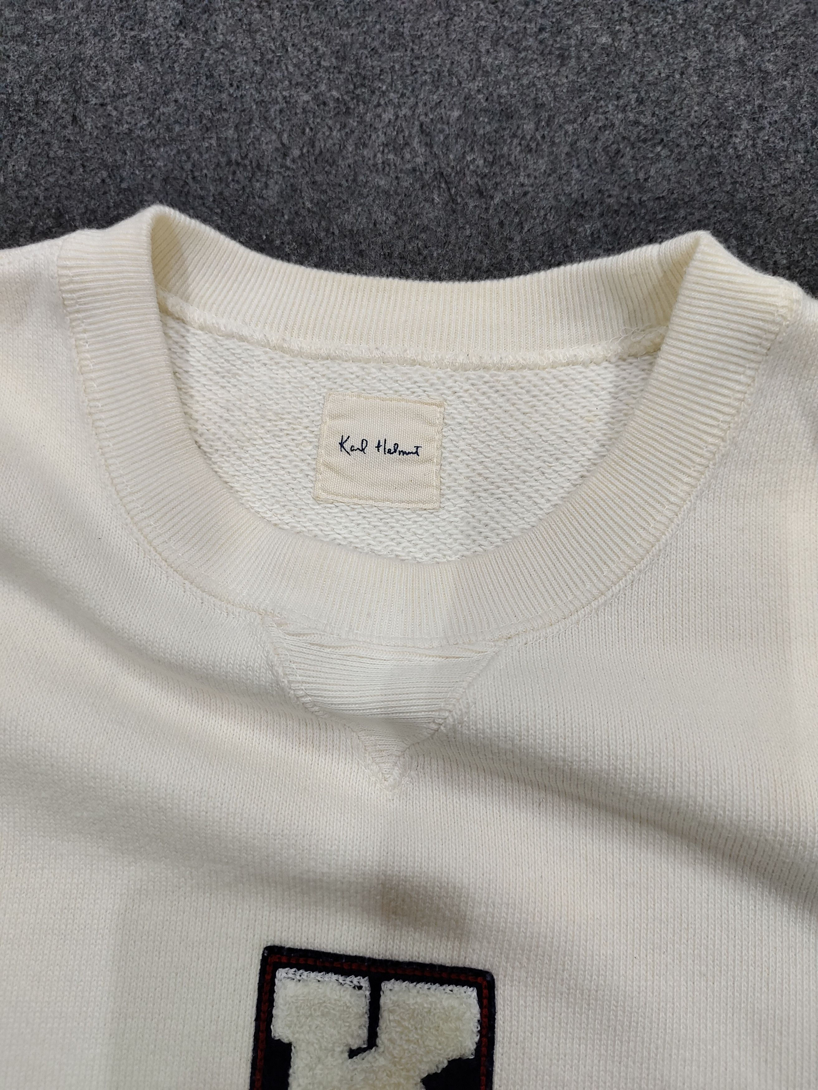 Karl Helmut 🇯🇵 Vtg Karl Helmut🇯🇵 Pacth Embroidered Sweater Size US M / EU 48-50 / 2 - 4 Thumbnail