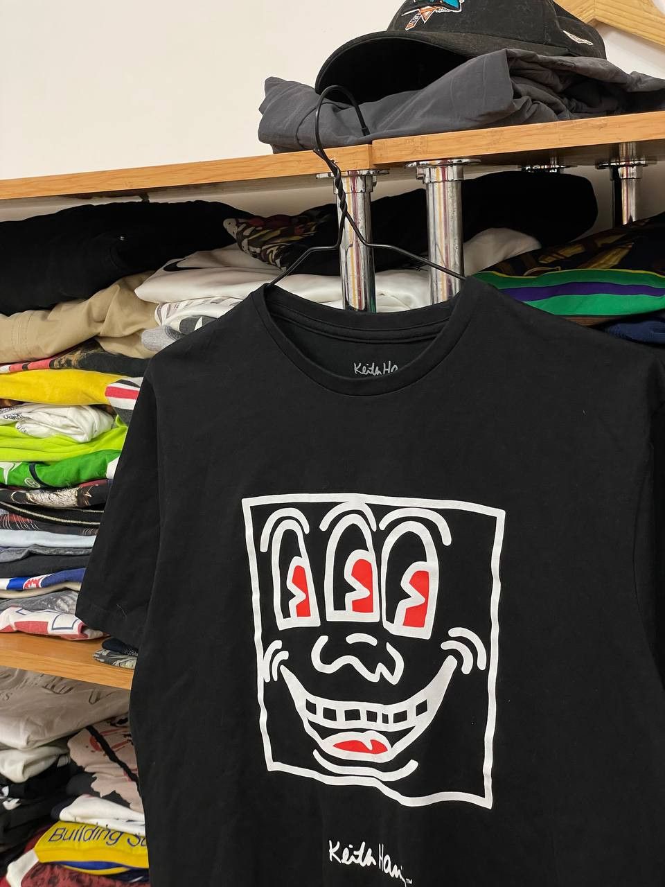 Keith Haring × Vintage Vintage Keith Haring Tshirt Pop Art Tees Size US L / EU 52-54 / 3 - 4 Thumbnail