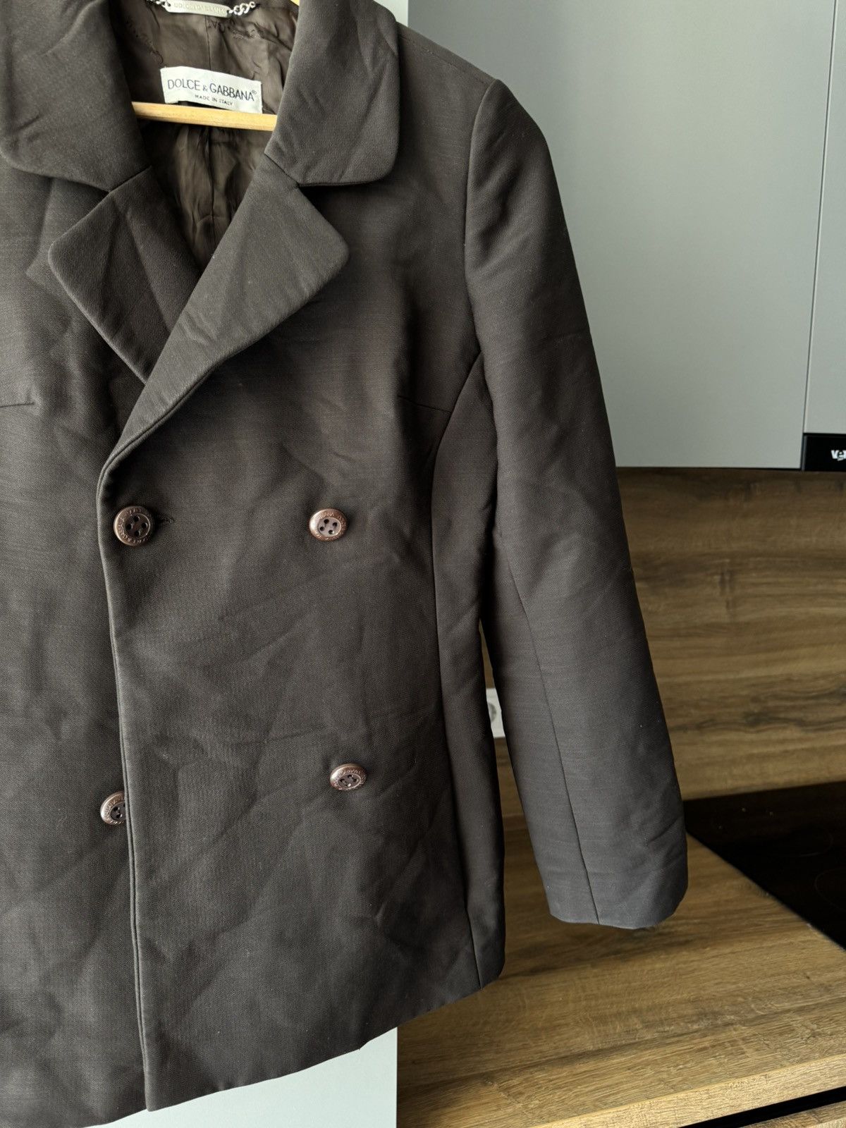 Dolce & Gabbana × Vintage Dolce & Gabbana Vintage Wool Balzer Size S / US 4 / IT 40 - 3 Thumbnail