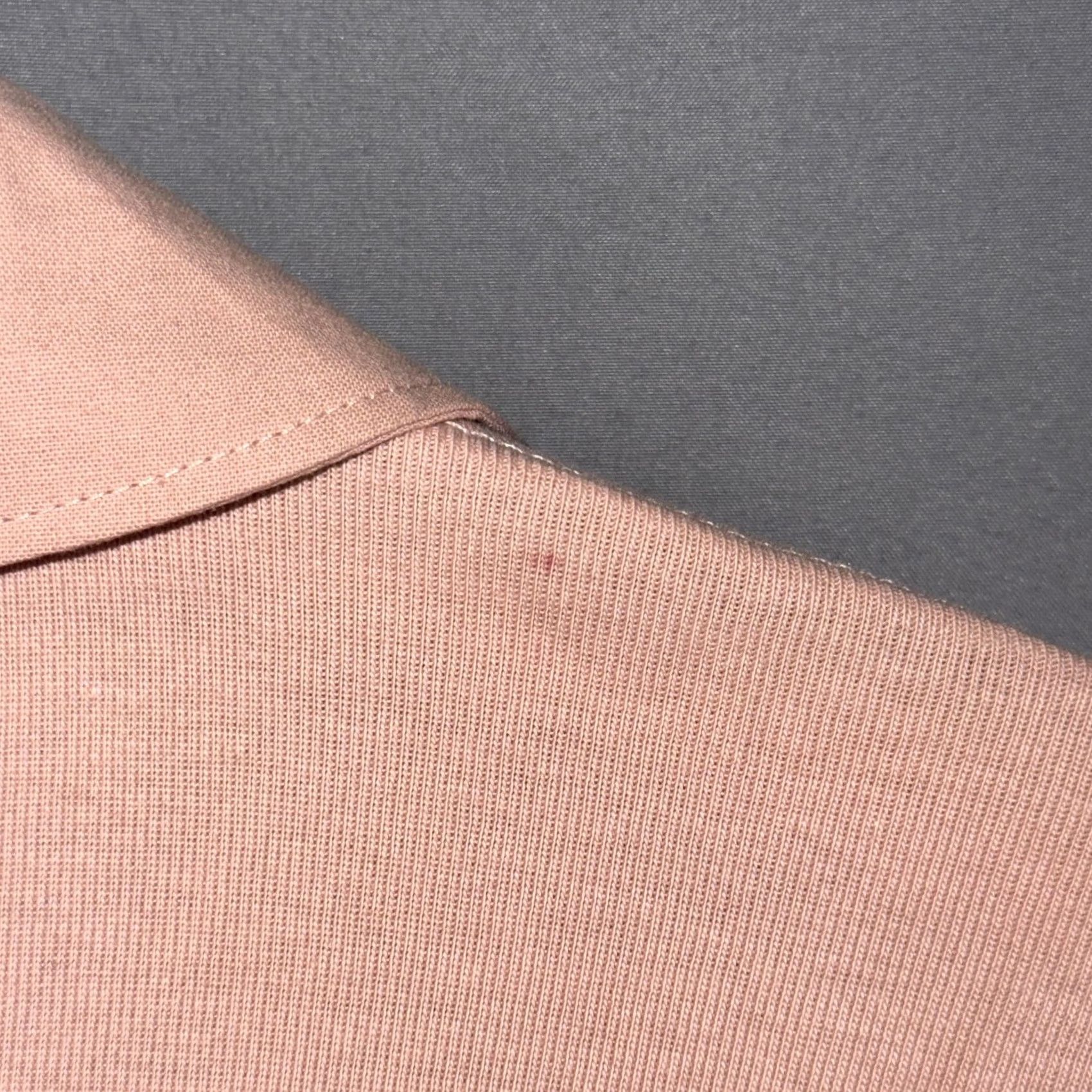Reiss VINTAGE Reiss Shirt Womens Small Pink Blush Collared Deep V Plunge Long Sleeve Top Size S / US 4 / IT 40 - 6 Thumbnail