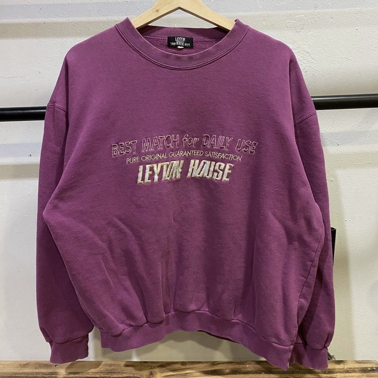 Sports Specialties × Vintage Leyton House Versus Sports Sweatshirts Size US M / EU 48-50 / 2 - 1 Thumbnail