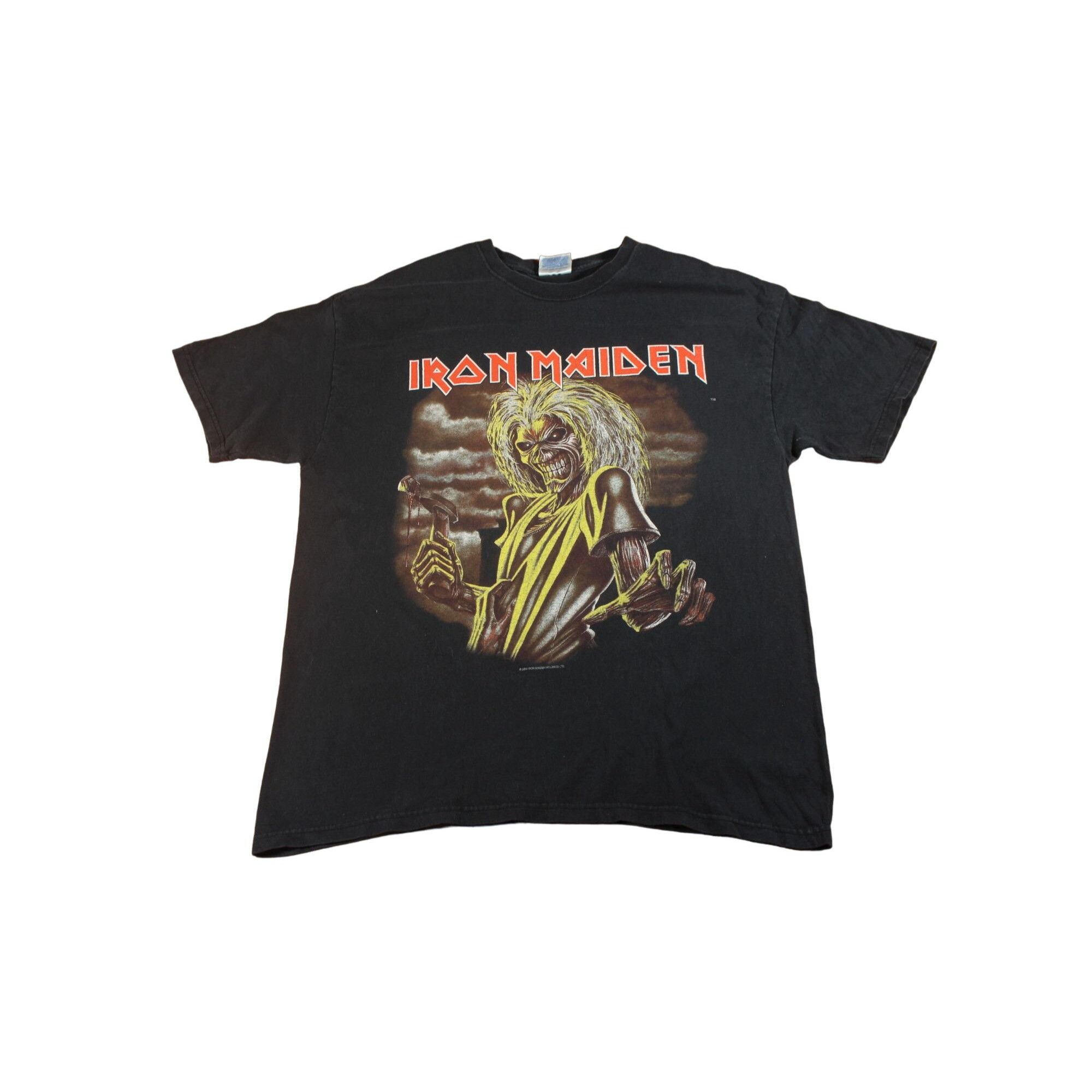 Hanes Vintage 2000s Iron Maiden Men's Killers Band T-Shirt | Grailed