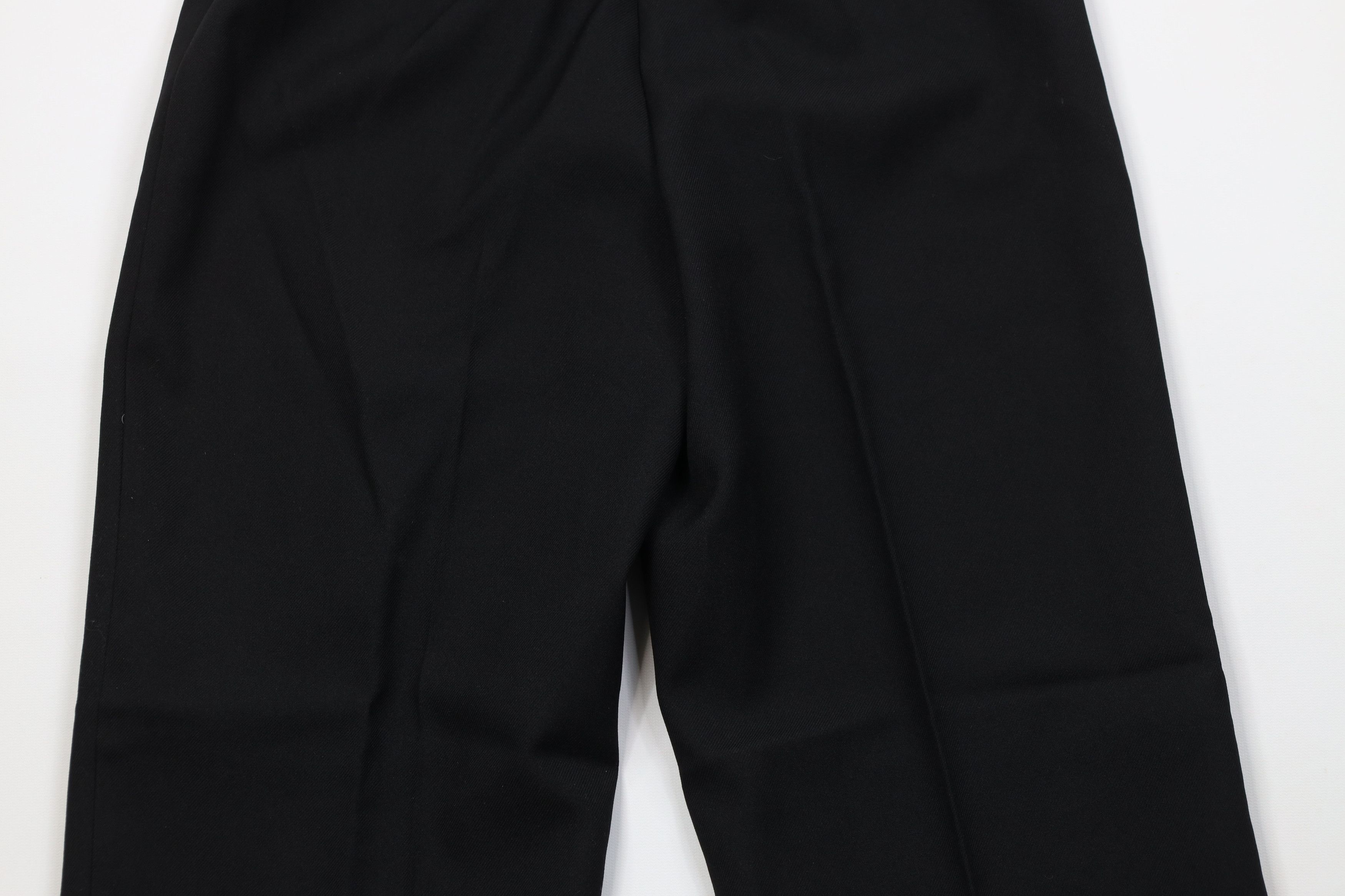 Levi's Vintage 70s 80s Levis Knit Flared Wide Leg Pants Black USA Size 36" / US 14 / IT 50 - 12 Thumbnail