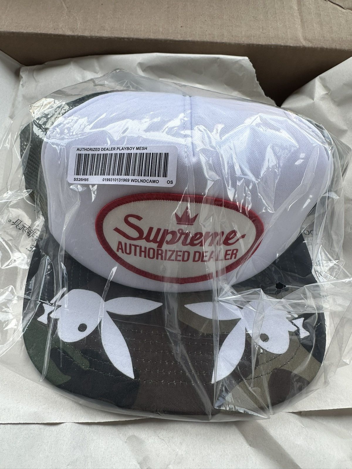 Playboy × Supreme Supreme Playboy Mesh 5 Panel Hat Cap Size ONE SIZE - 2 Thumbnail