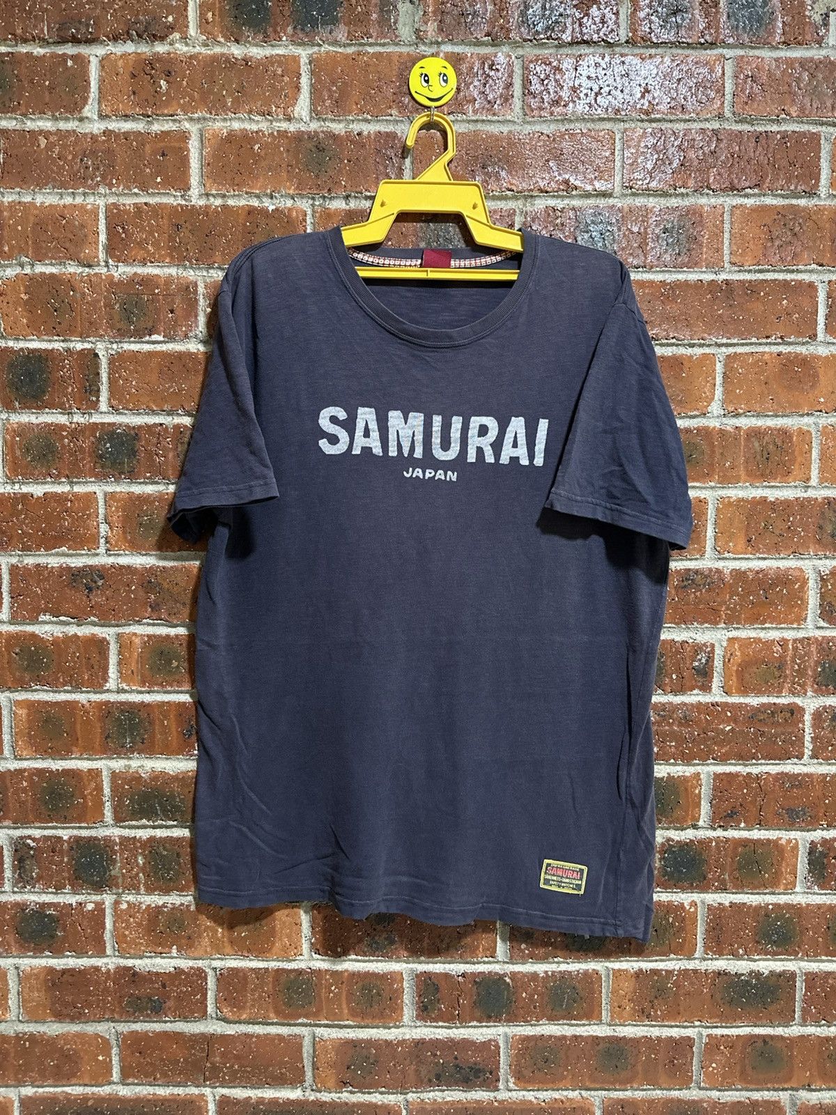 Japanese Brand Thrashed Vintage Impregnerade Samurai Sun Faded Tee Size US L / EU 52-54 / 3 - 2 Thumbnail