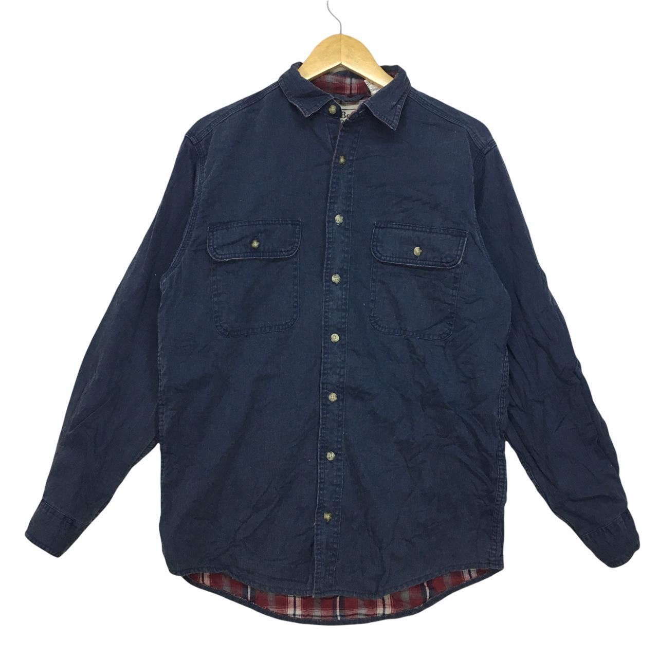 L.L. Bean Vtg L.L BEAN Since 1912 Button Jacket Plaid Pattern Inside Size US S / EU 44-46 / 1 - 1 Thumbnail