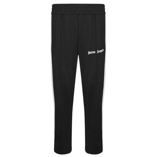image of Palm Angels O1G2R1Mq0524 Sweatpants & Joggers In Black & White in Black/White, Men's (Size 38)