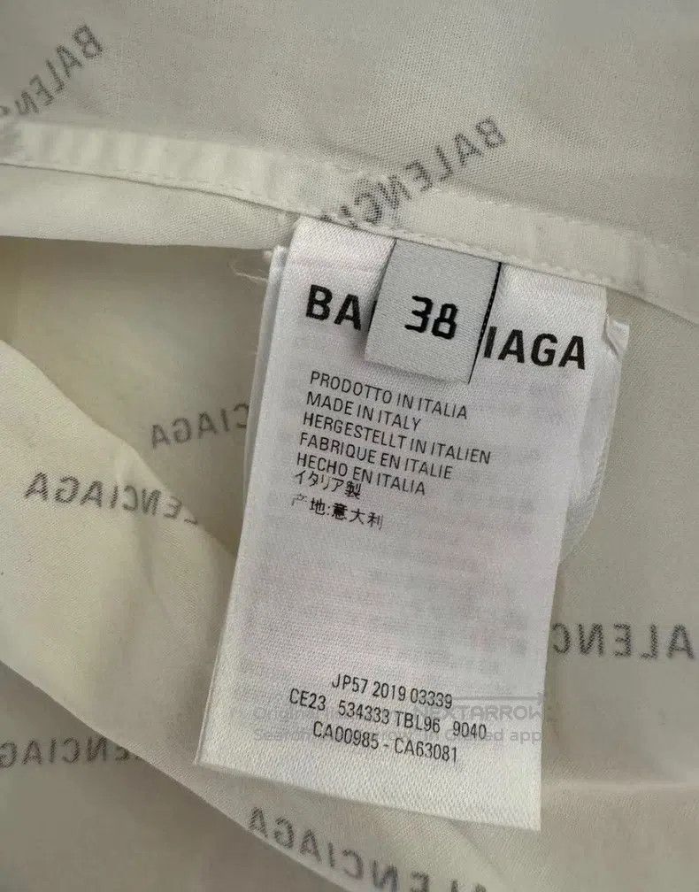 Balenciaga Balenciaga Shirt Size XS / US 0-2 / IT 36-38 - 3 Thumbnail