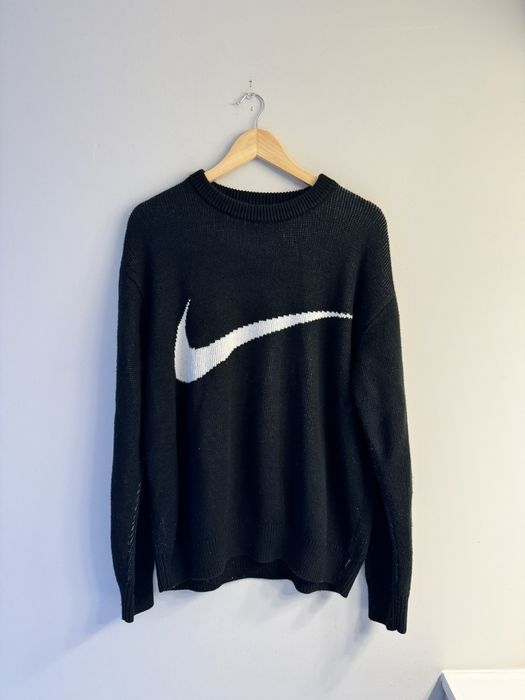 Supreme Supreme x Nike Swoosh Knit Sweater | Grailed