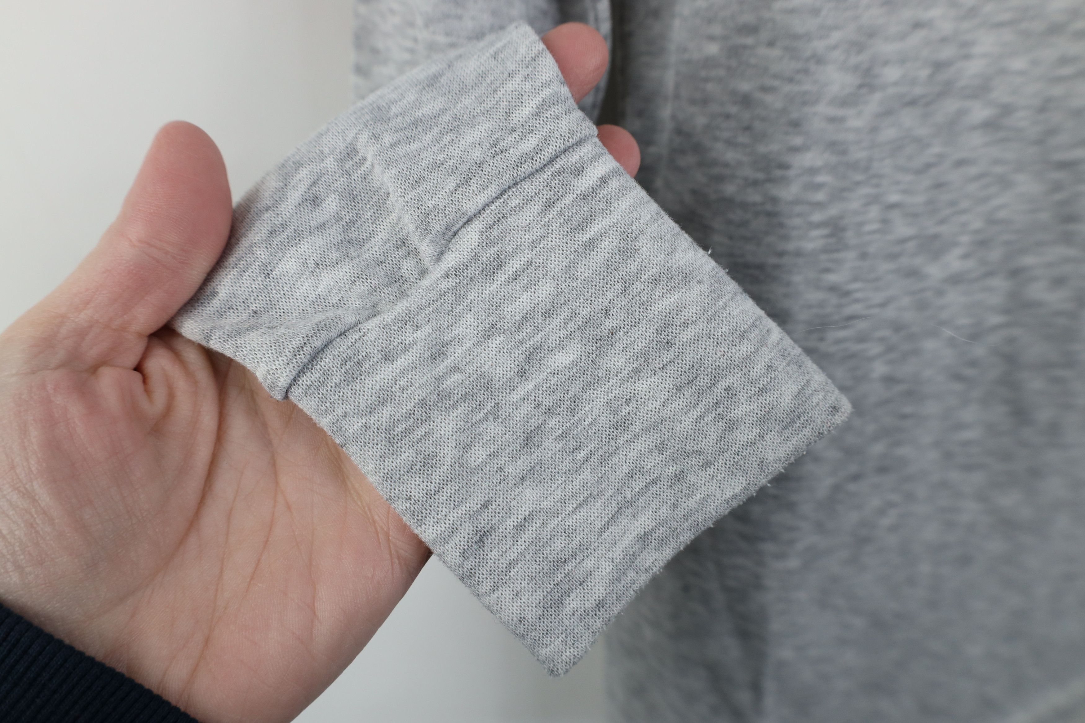 Vintage Vintage 90s Streetwear Knit Long Sleeve T-Shirt Gray USA Size US M / EU 48-50 / 2 - 6 Thumbnail